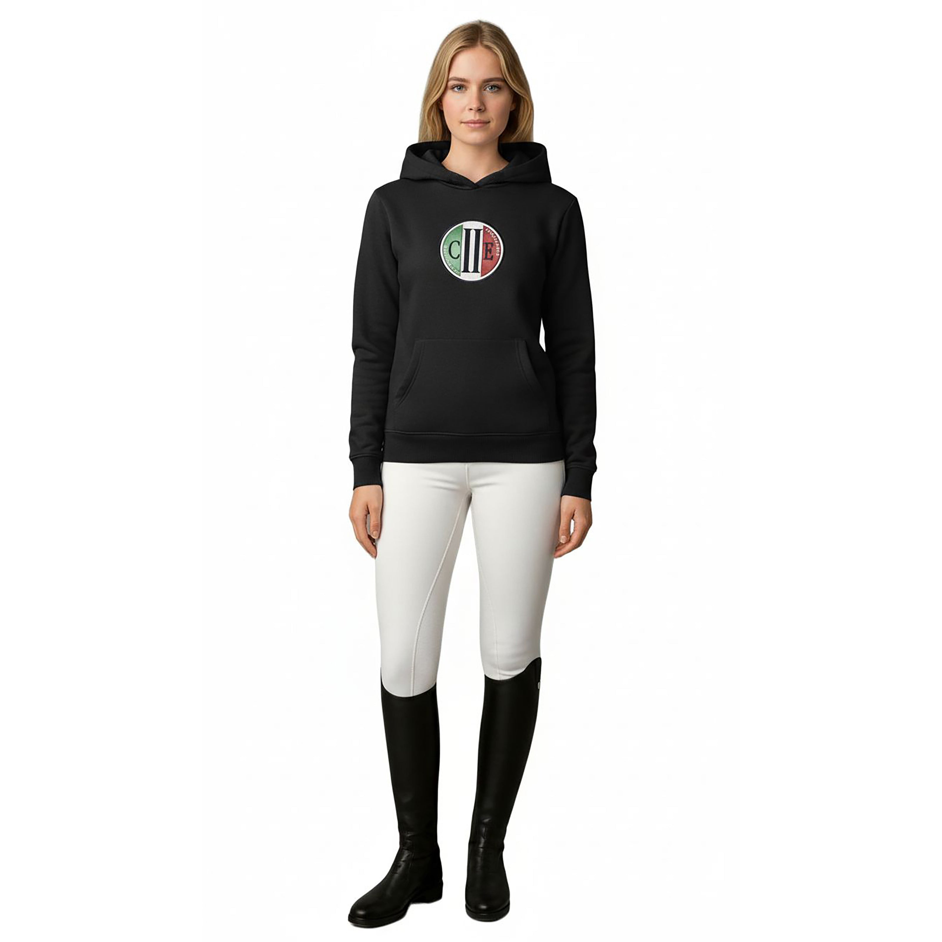 STOCTON Unisex Longsleeved Hoodie Navy (Black Iris)