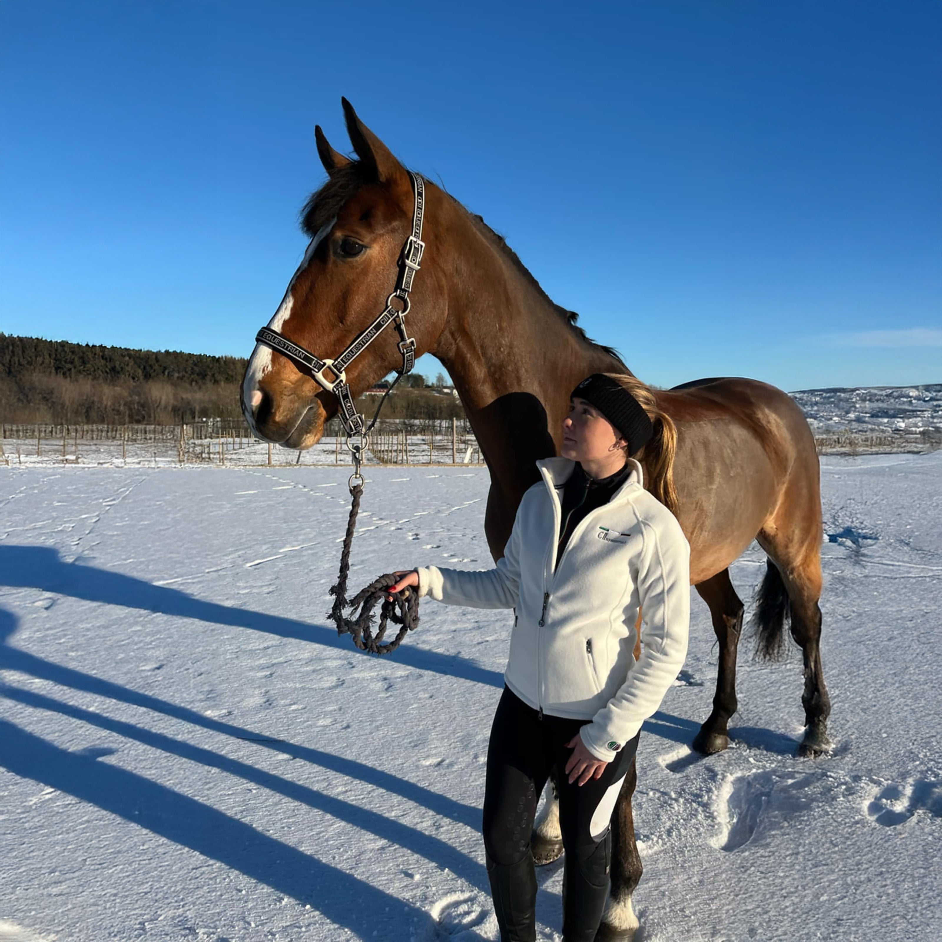 SANTA CLARA Polar Fleece Jacket Offwhite (Snow White)