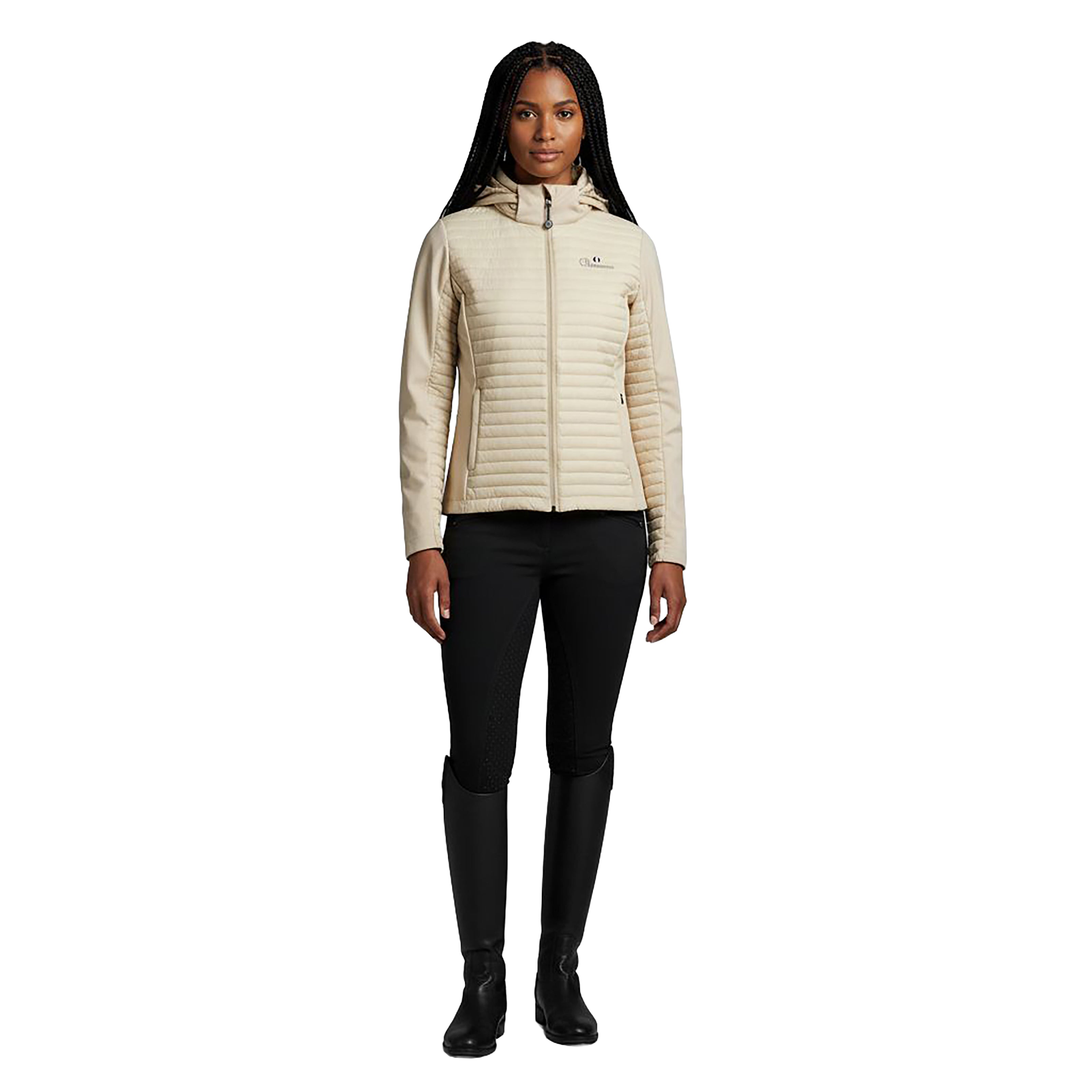 SAN JOSE Softshell Quilted Jacket Beige (Chreme Brulee)