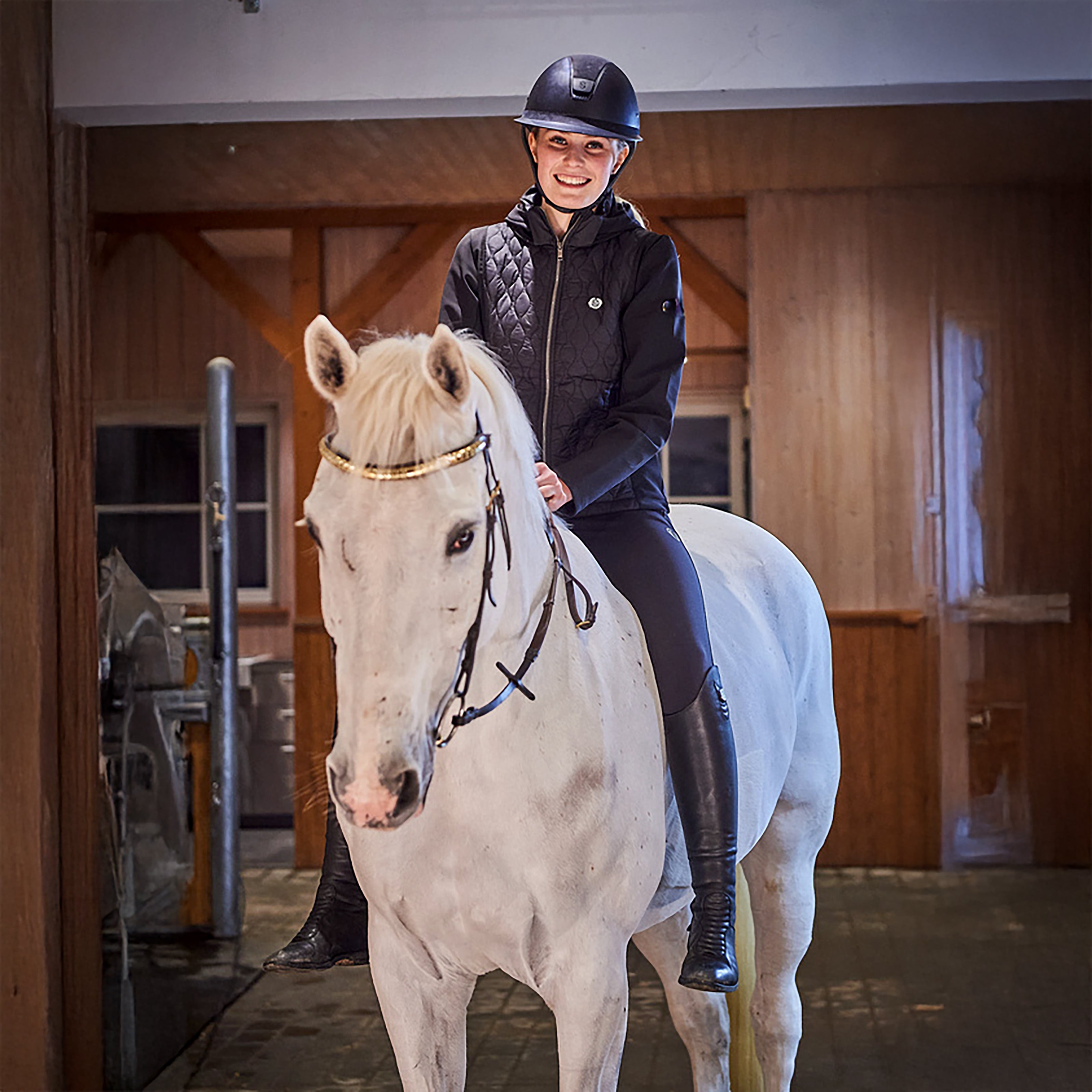 RIPON Softshell Quilted Jacket Black (Jet Black)
