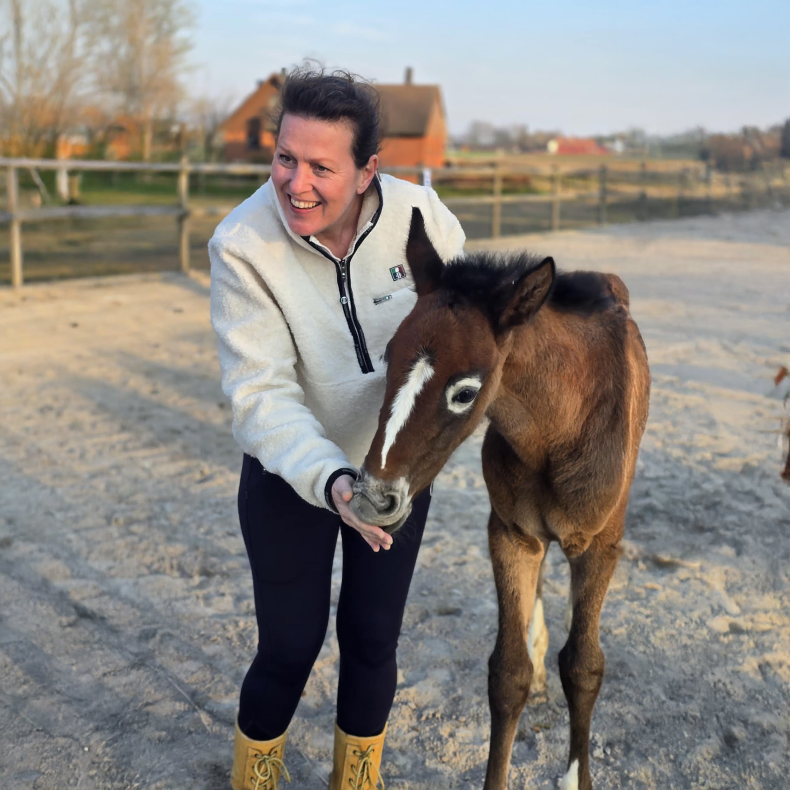 SACRAMENTO Sherpa Fleece Pullover Offwhite (Snow White)