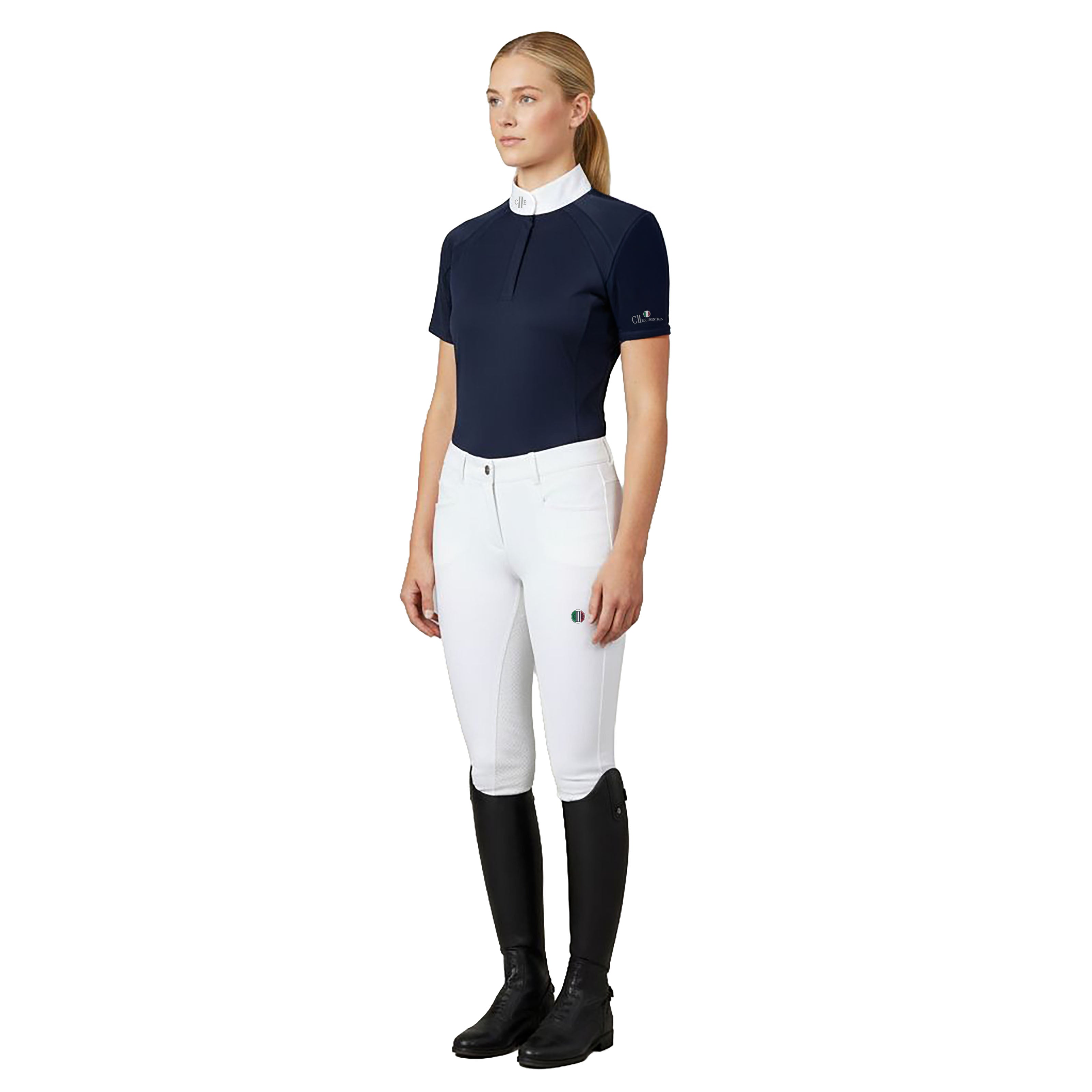AUBURN Ladies Showshirt Navy (Black Iris)