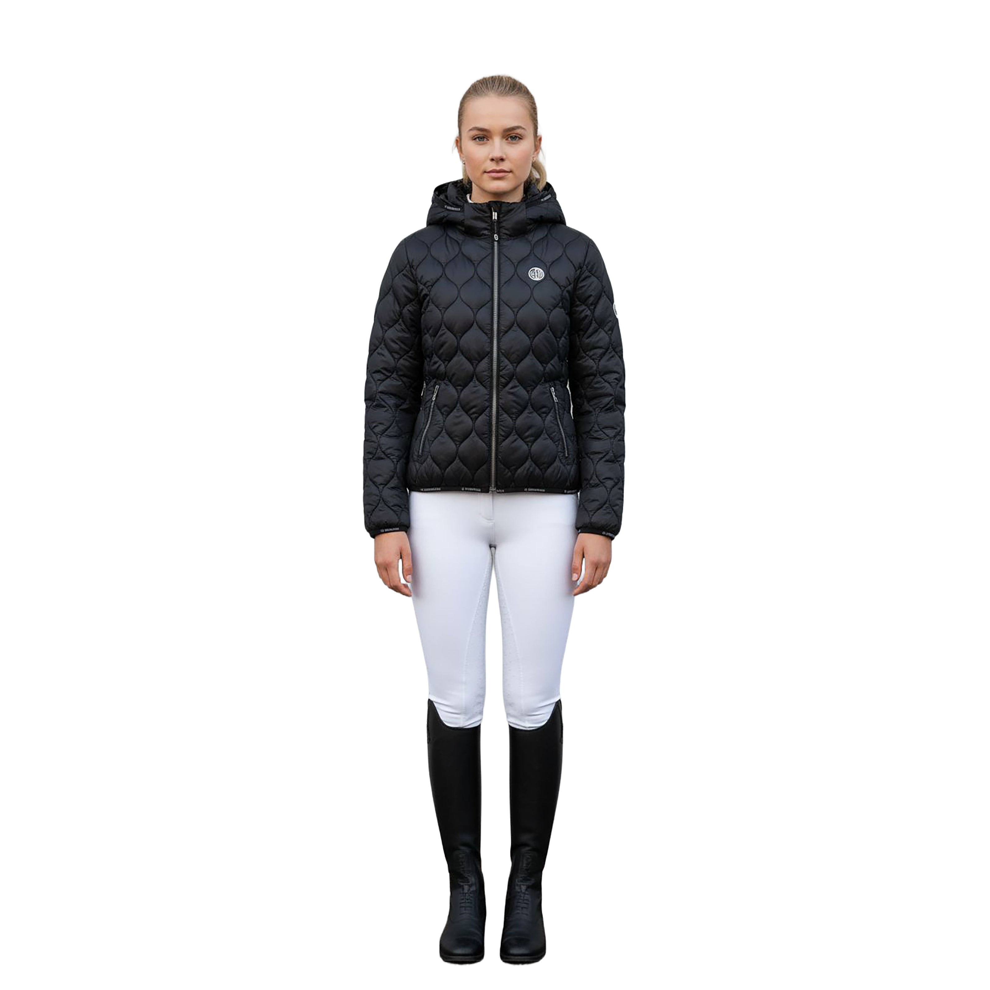 BERKLEY Ladies Quilted Jacket Black (Jet Black)