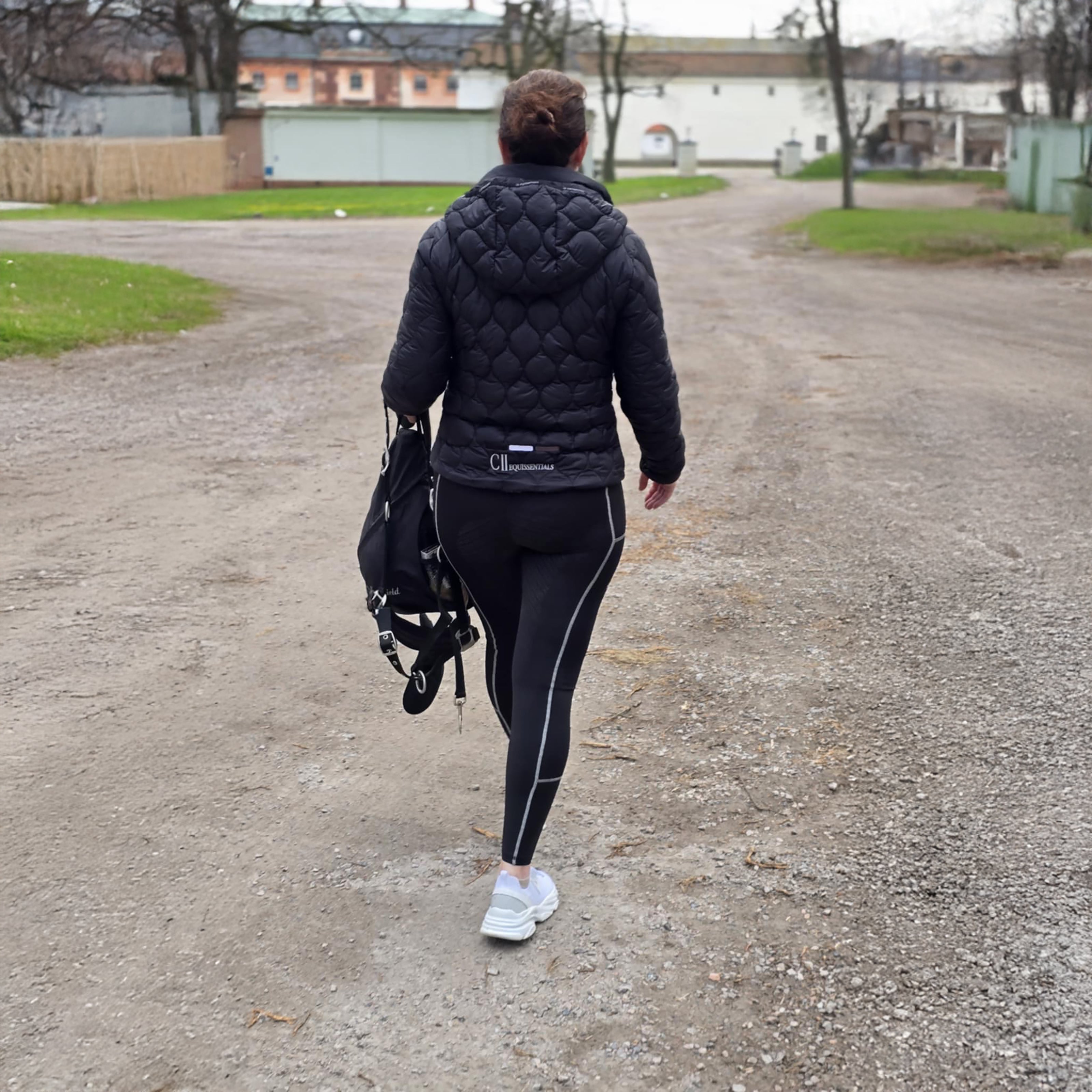 BERKLEY Ladies Quilted Jacket Black (Jet Black)