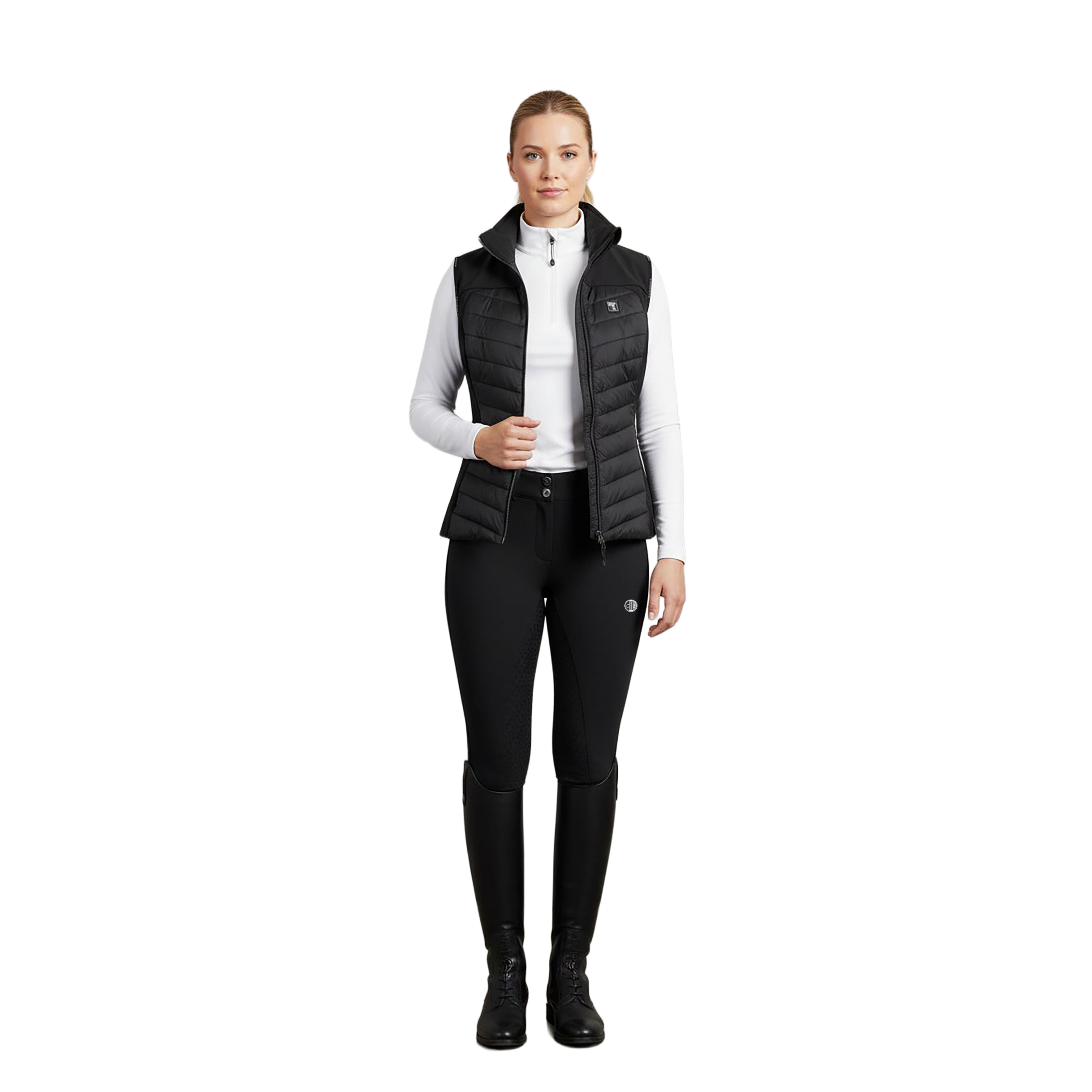 BURBANK Quilted Bodywarmer Black (Jet Black)