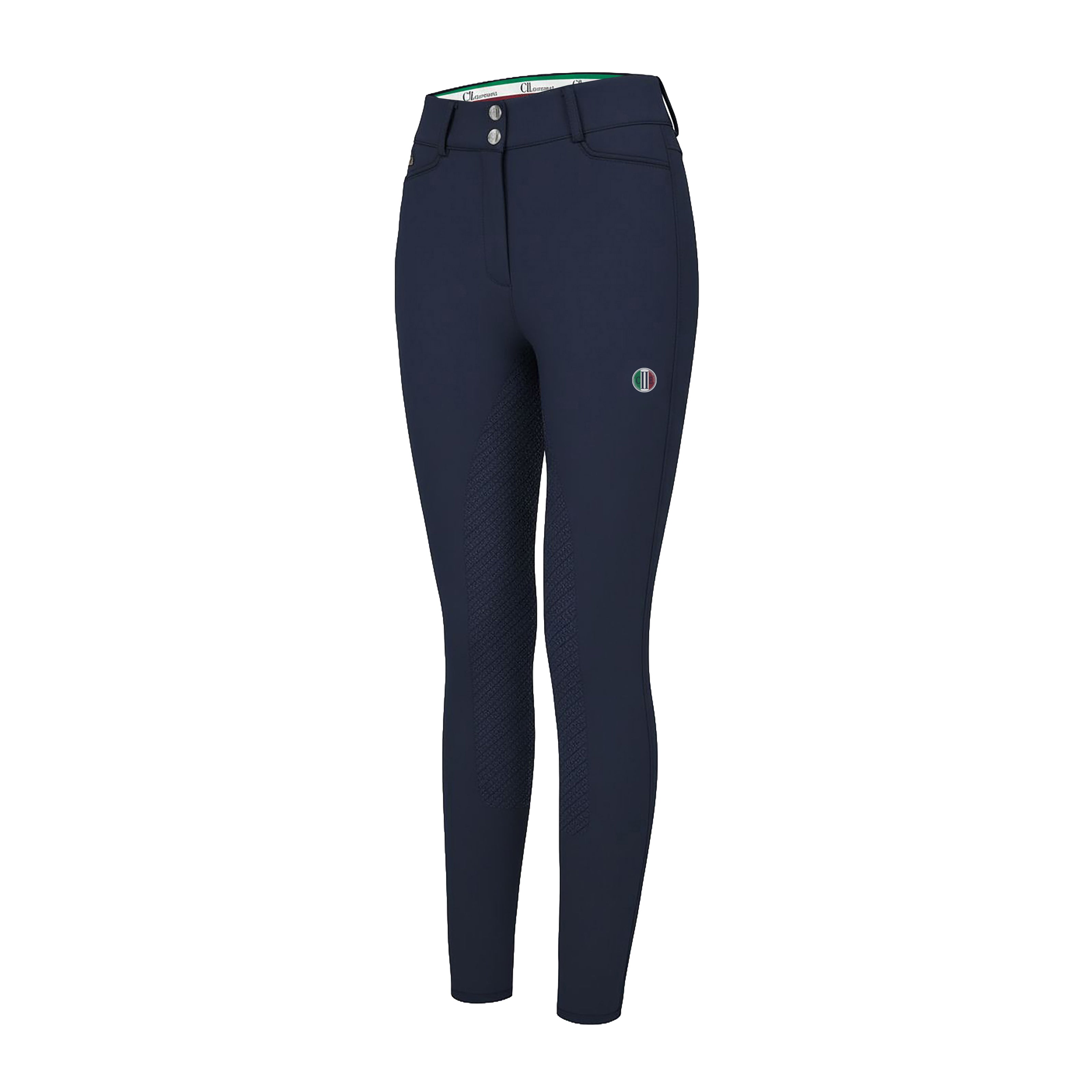 FRESNO COLOR Ladies Fullgrip Breeches Navy (Black Iris)