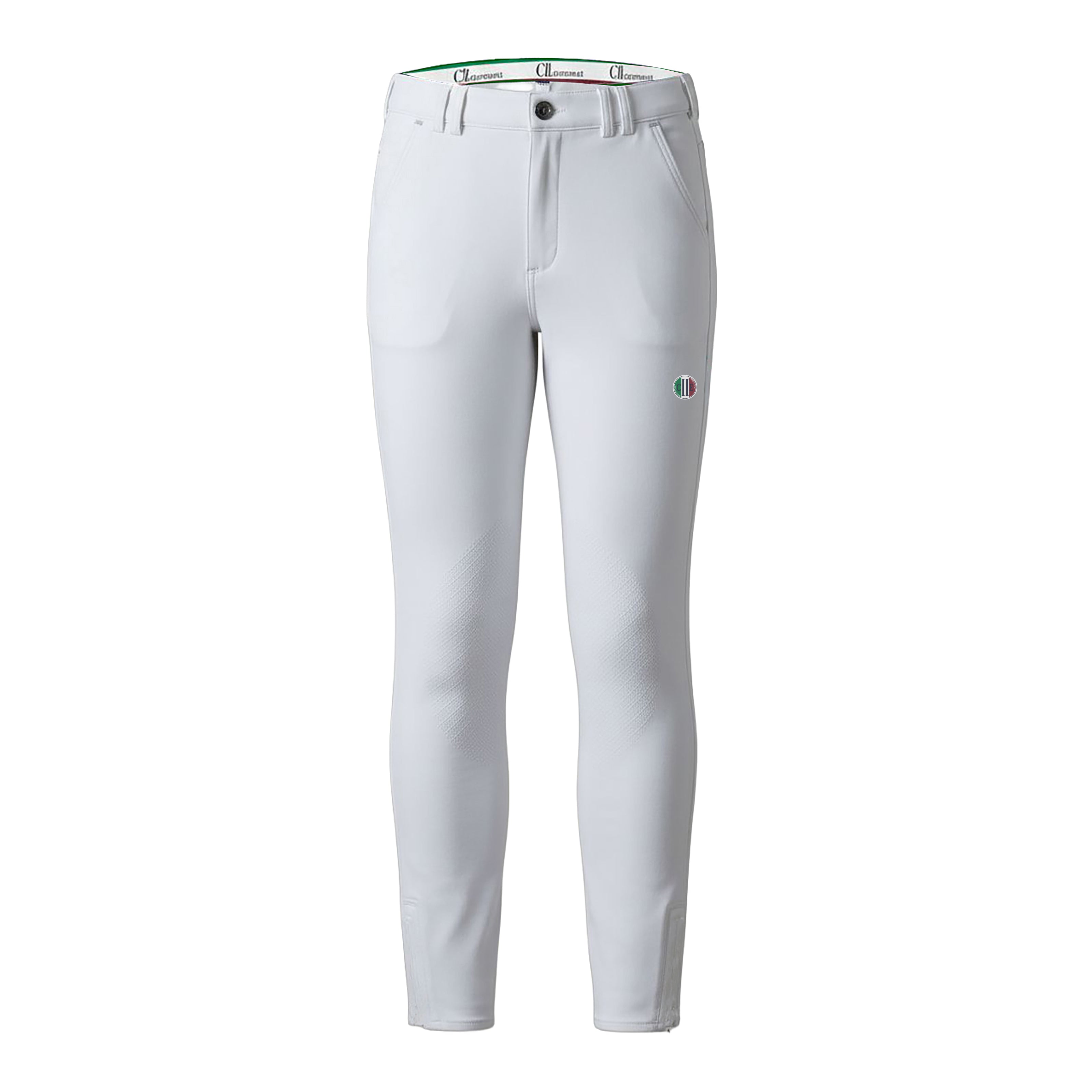 FULLERTON Mens Kneegrip Breeches White (Optical White)