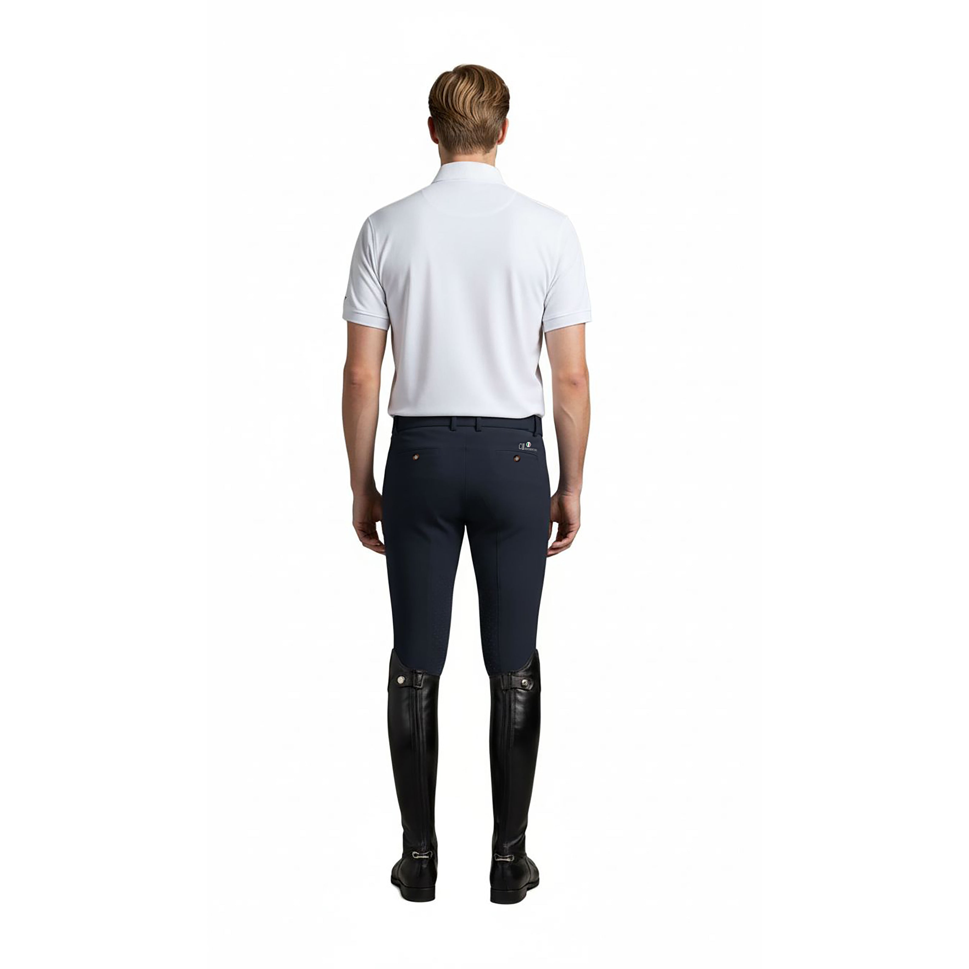 FULLERTON Mens Kneegrip Breeches Navy (Black Iris)