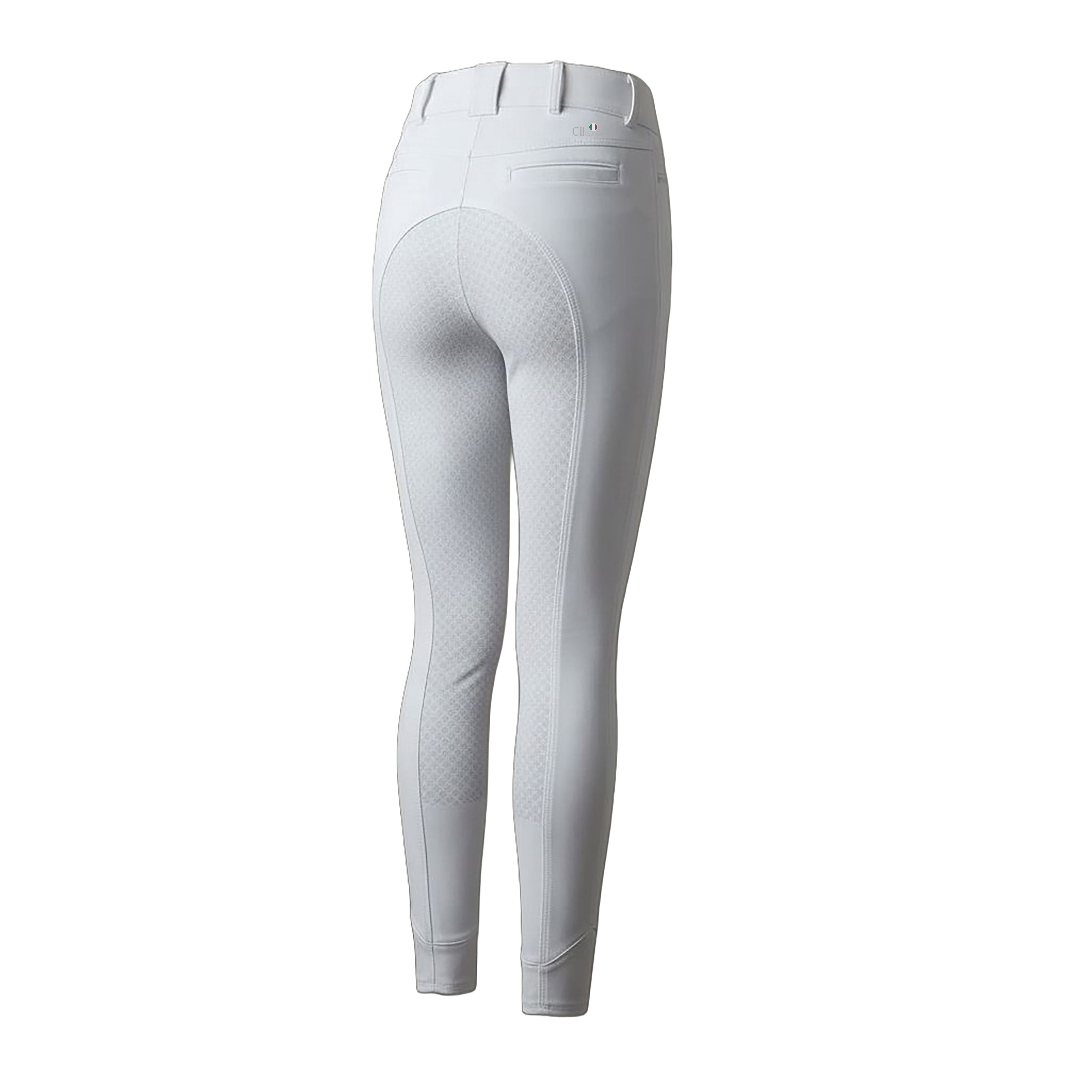 FRESNO WHITE Ladies Fullgrip Breeches White (Optical White)