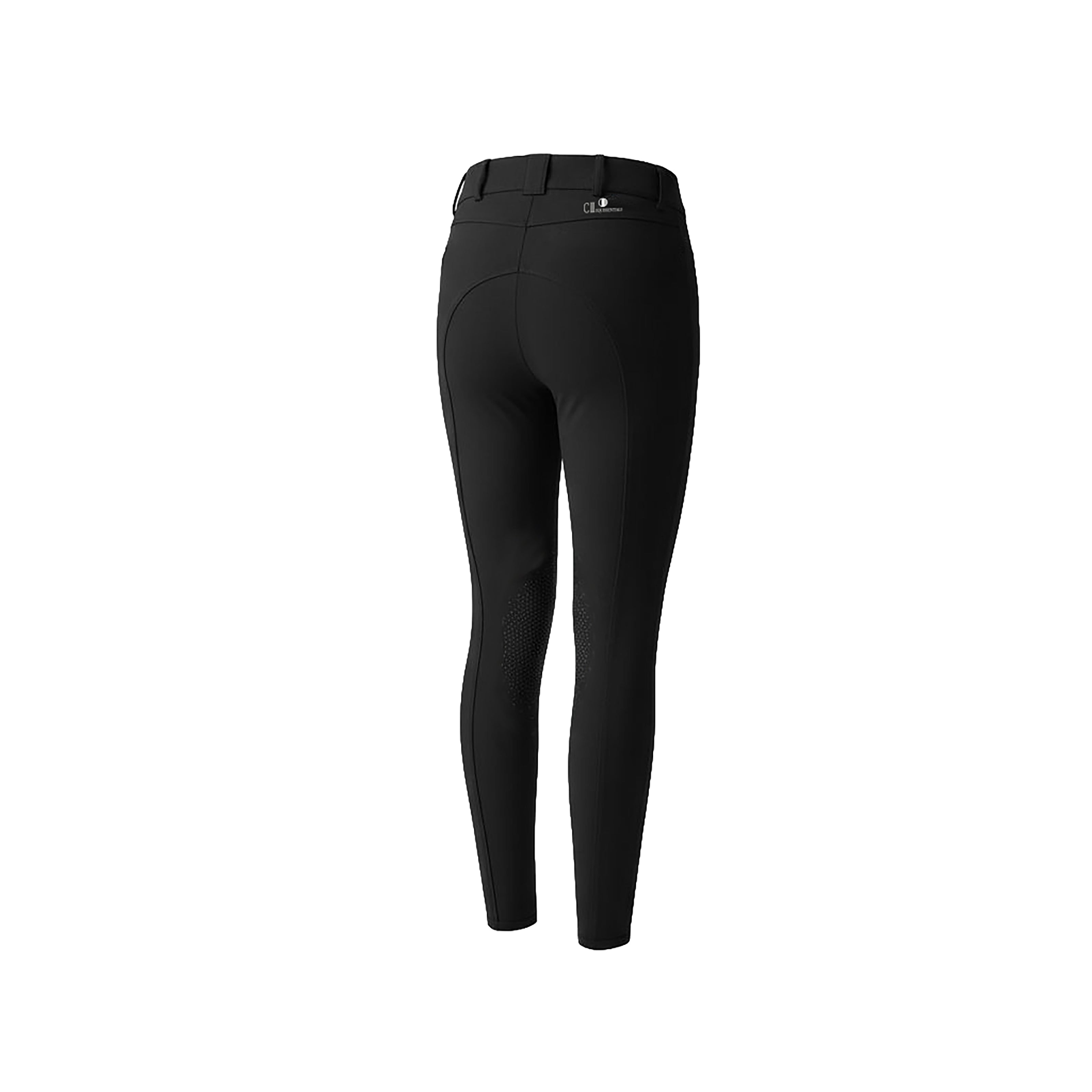 FRESNO COLOR Ladies Kneegrip Breeches Black (Jet Black)