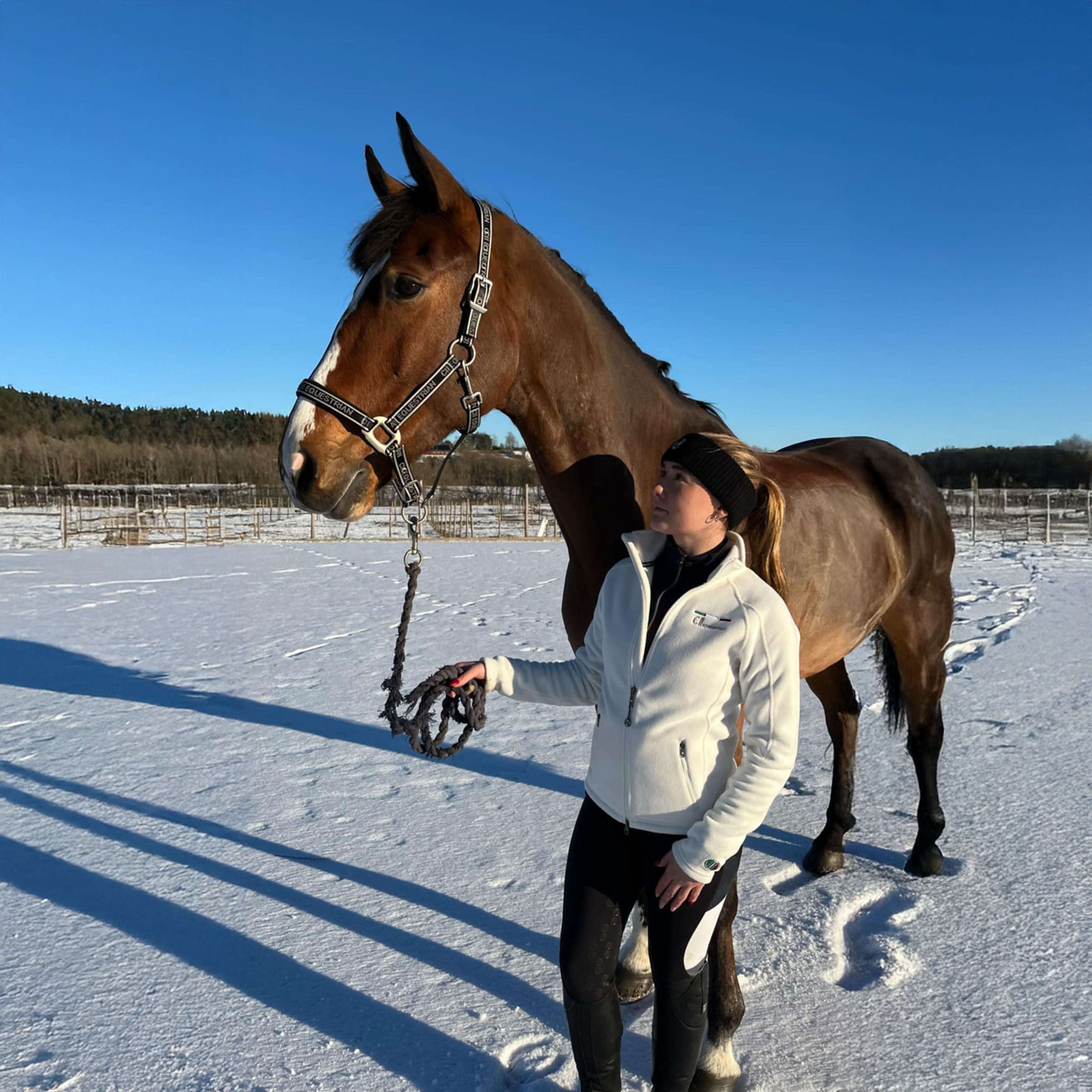 TUSTIN Wool Knitted headband Black (Jet Black)