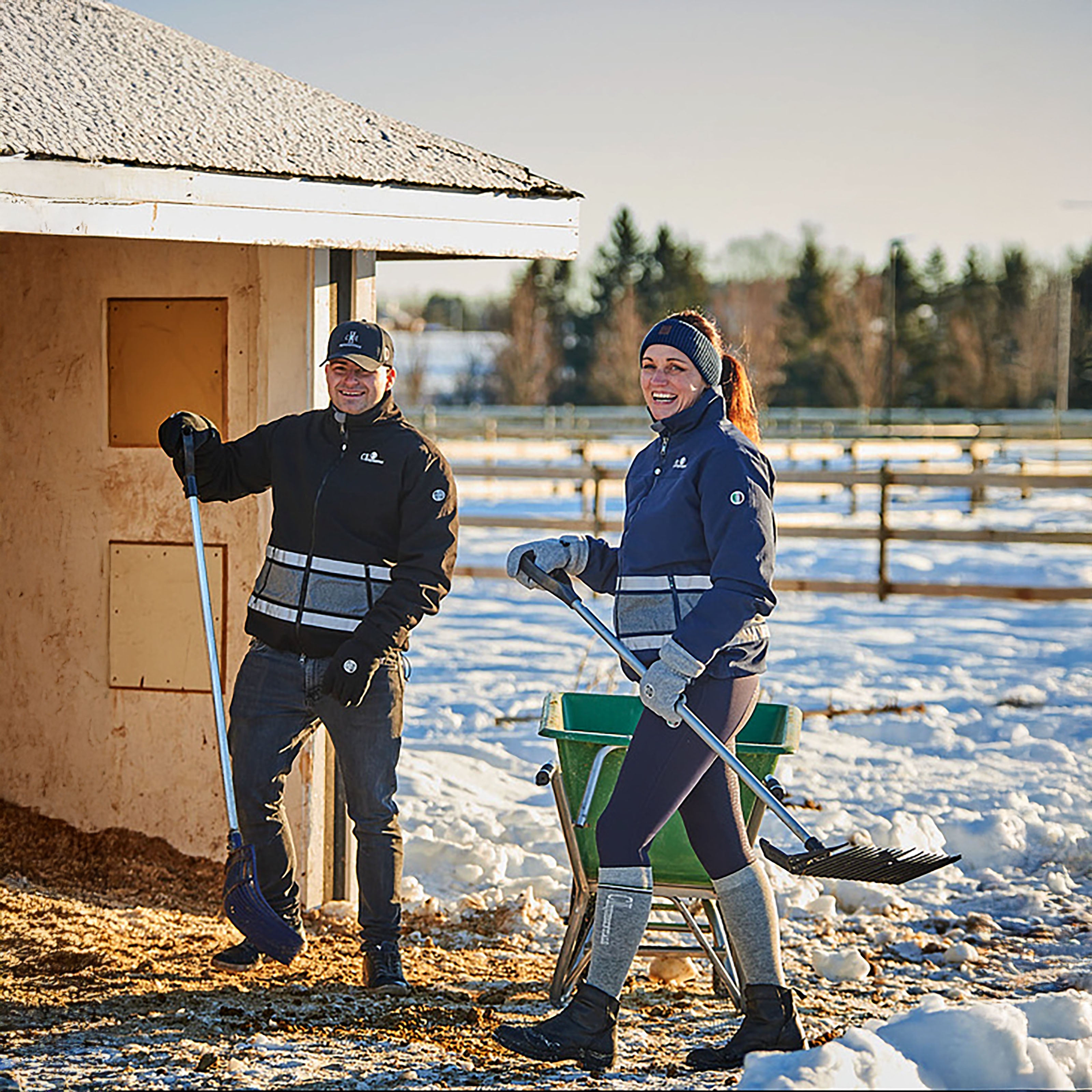 TUSTIN Wool Knitted headband Navy (Black Iris)