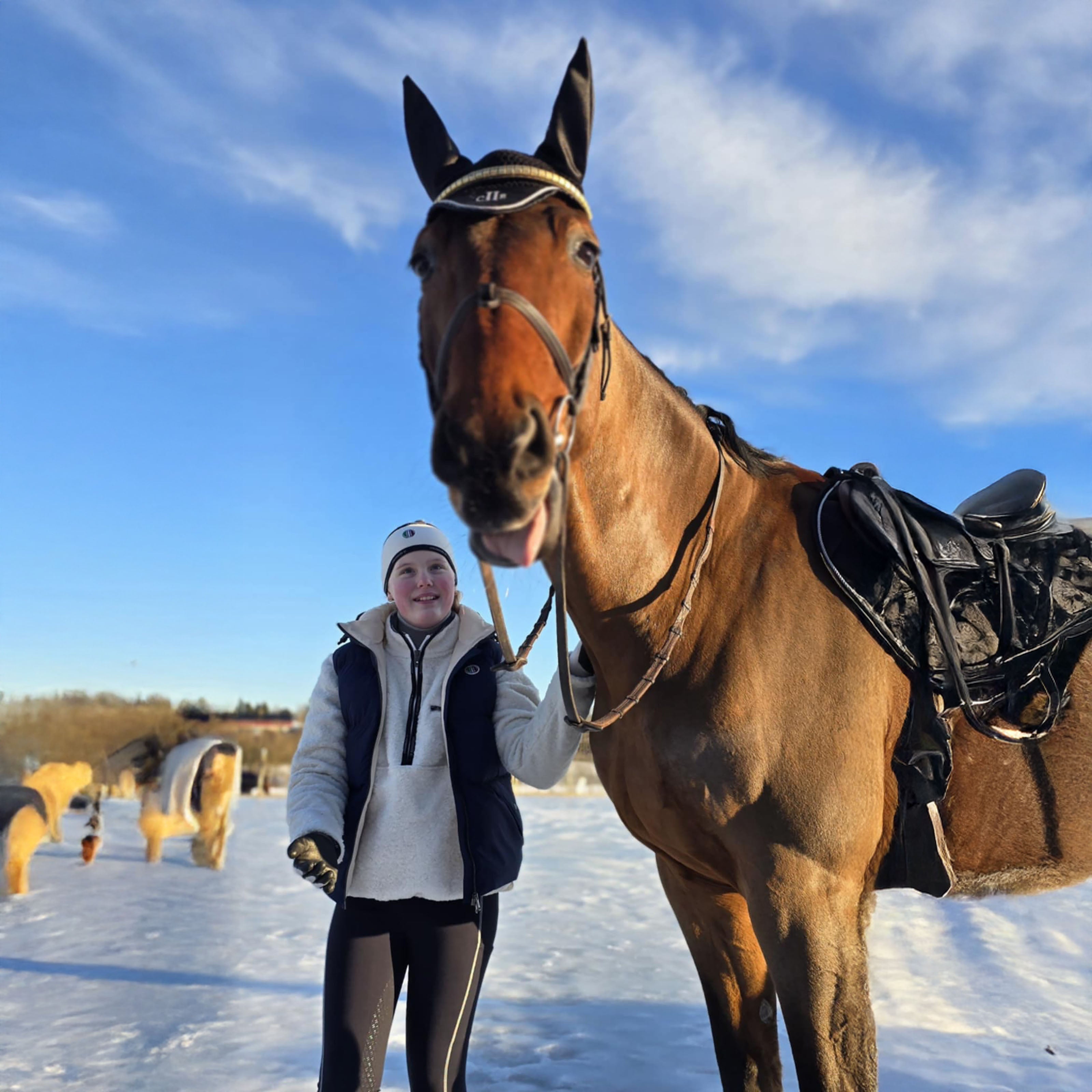 ENCINITAS Fleece Headband Offwhite (Snow White)