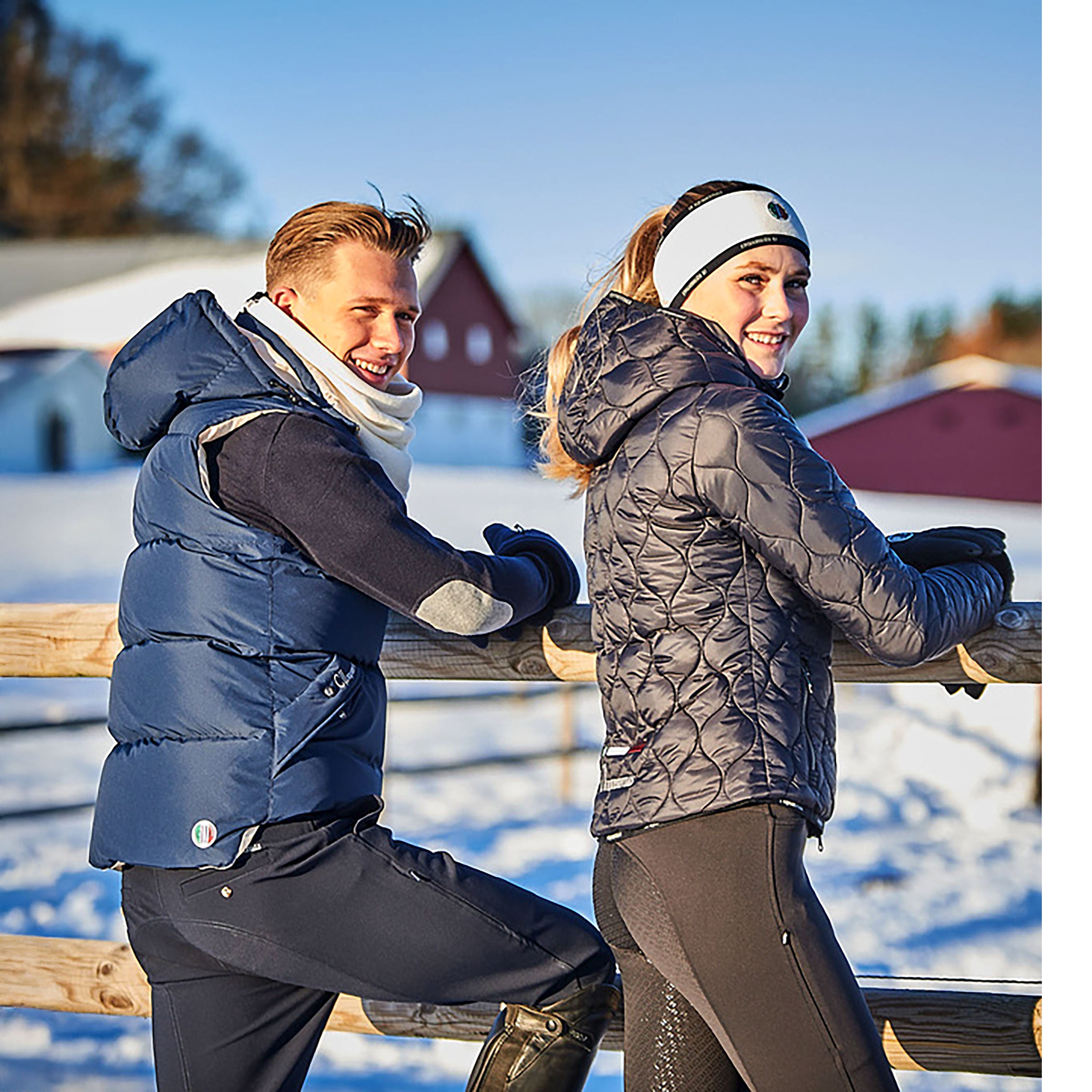 ENCINITAS Fleece Headband Offwhite (Snow White)