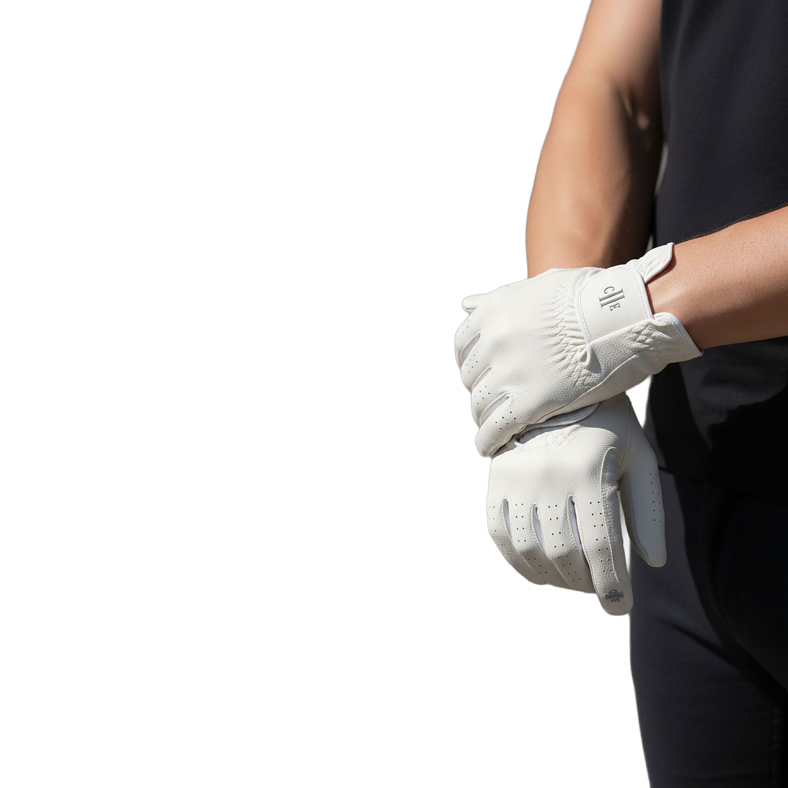 PALM SPRINGS Competition Riding Gloves White (Optical White)