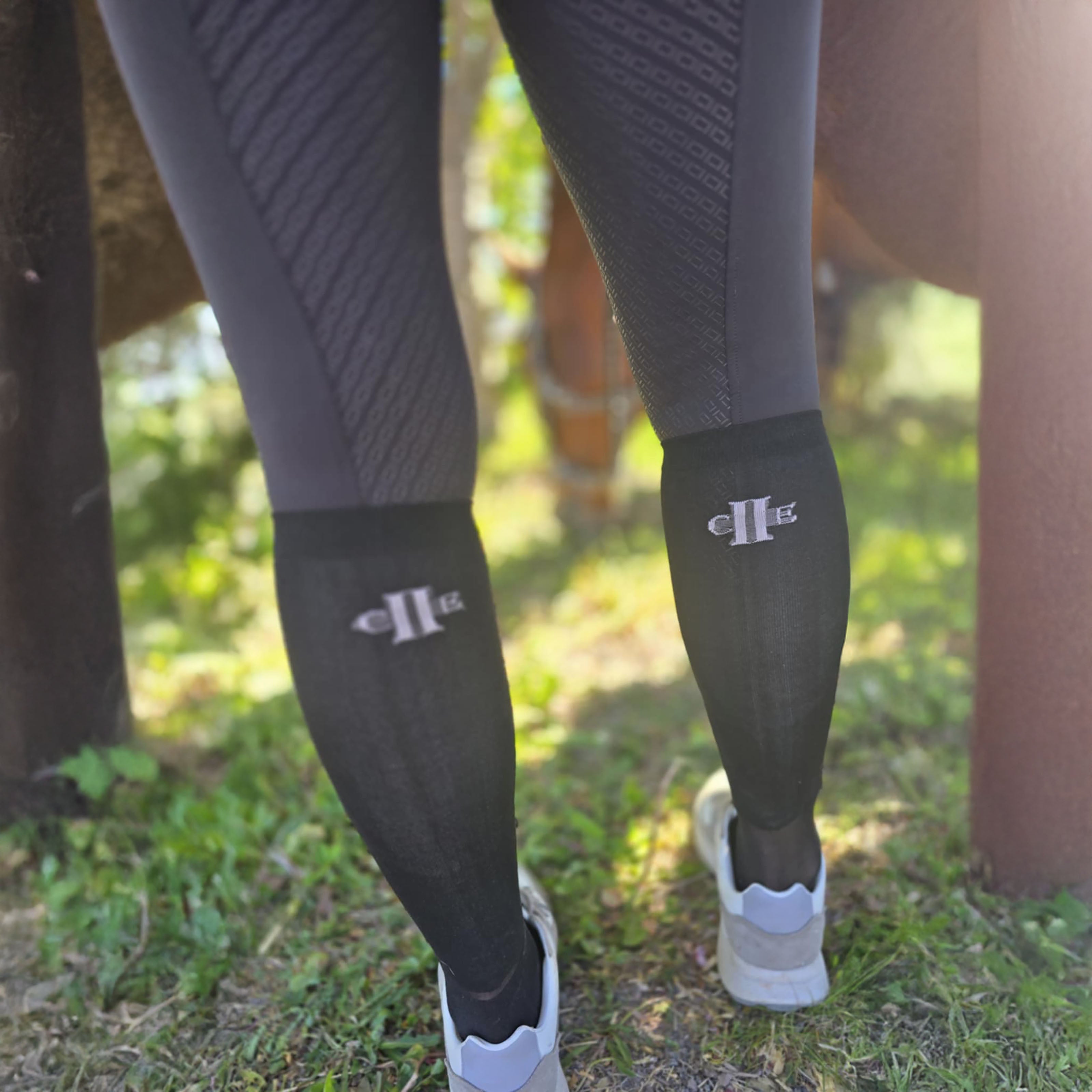 POMONA 5 Pack Showsocks Black (Jet Black)