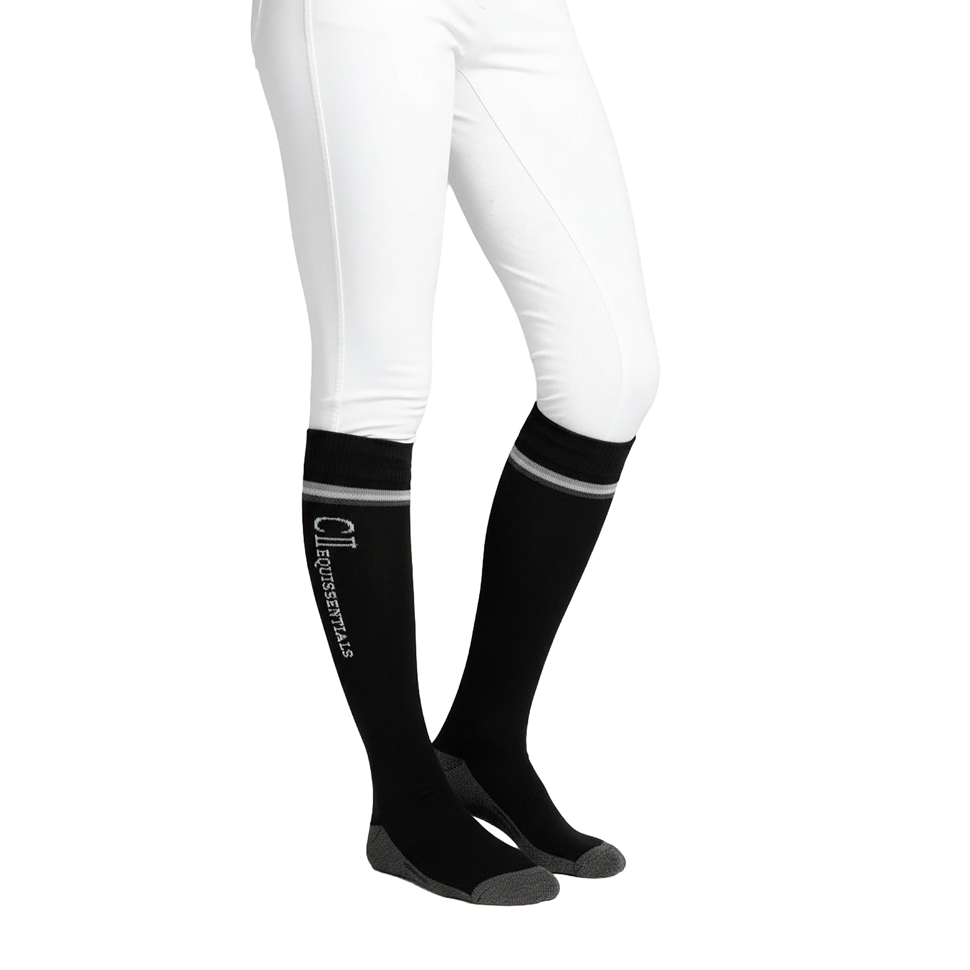 ROSEVILLE Woolmix Showsock Black (Jet Black)