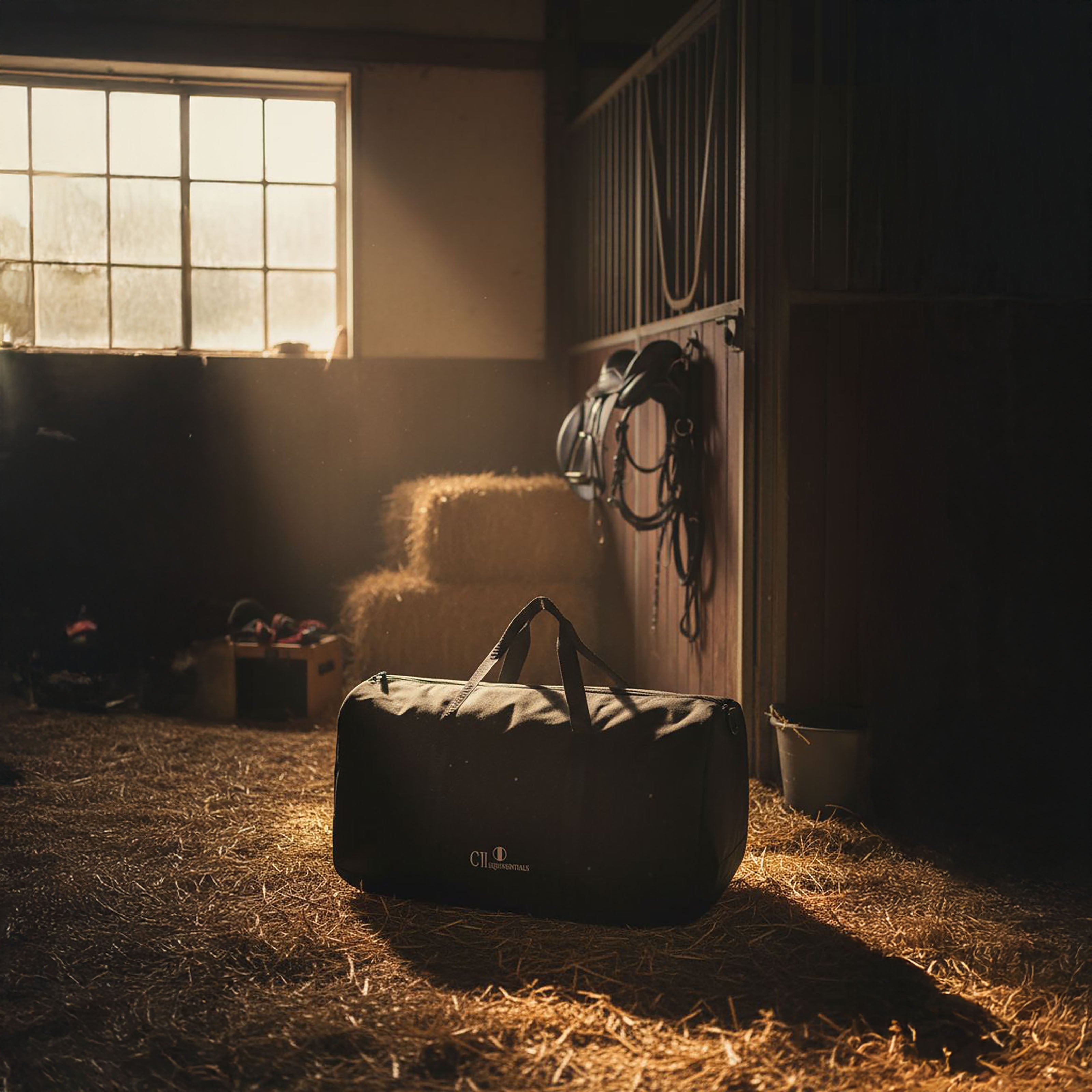 SACRAMENTO Equestrain Gear Bag Black (Jet Black)