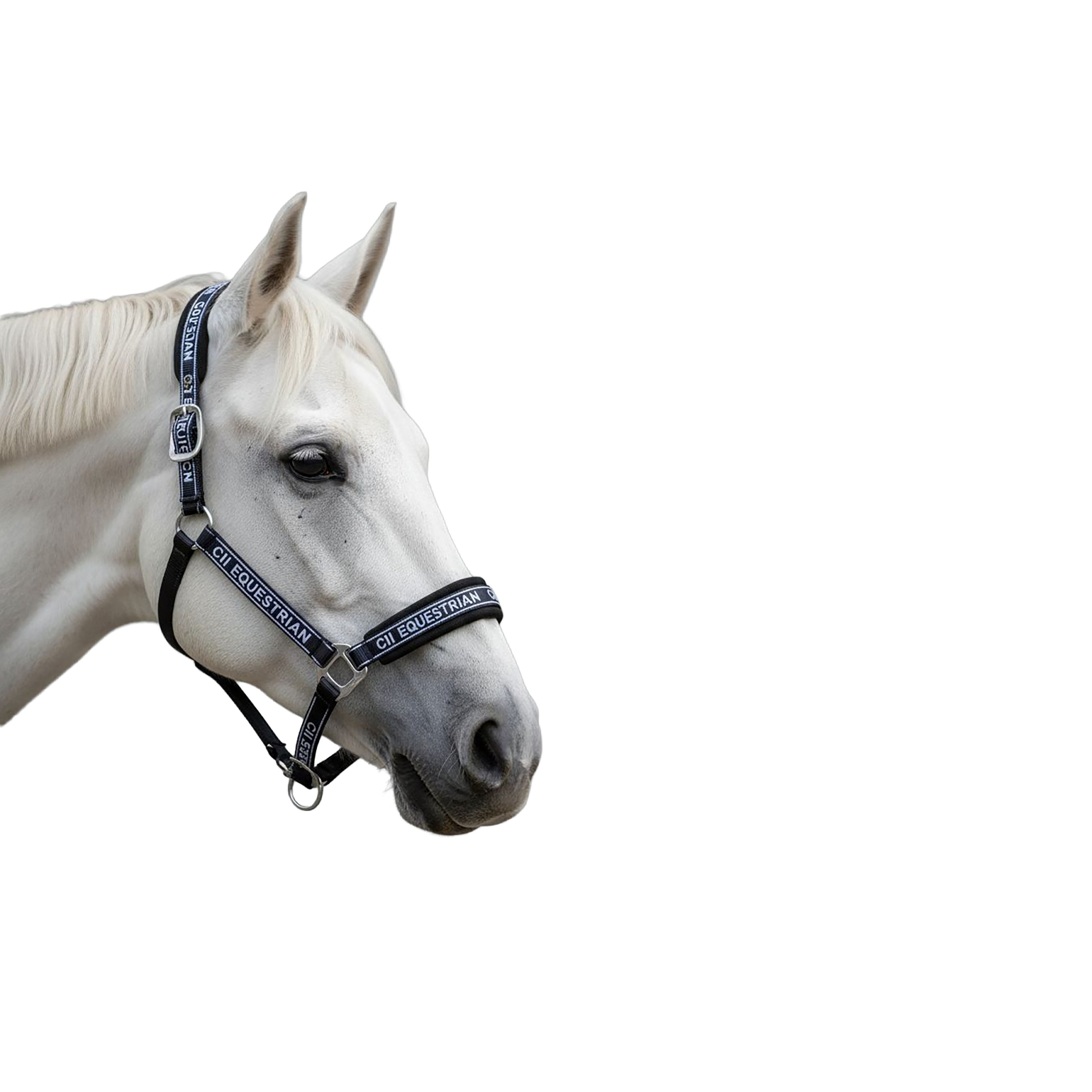 MILLBRAE Logo Nylon Halter Navy (Black Iris)