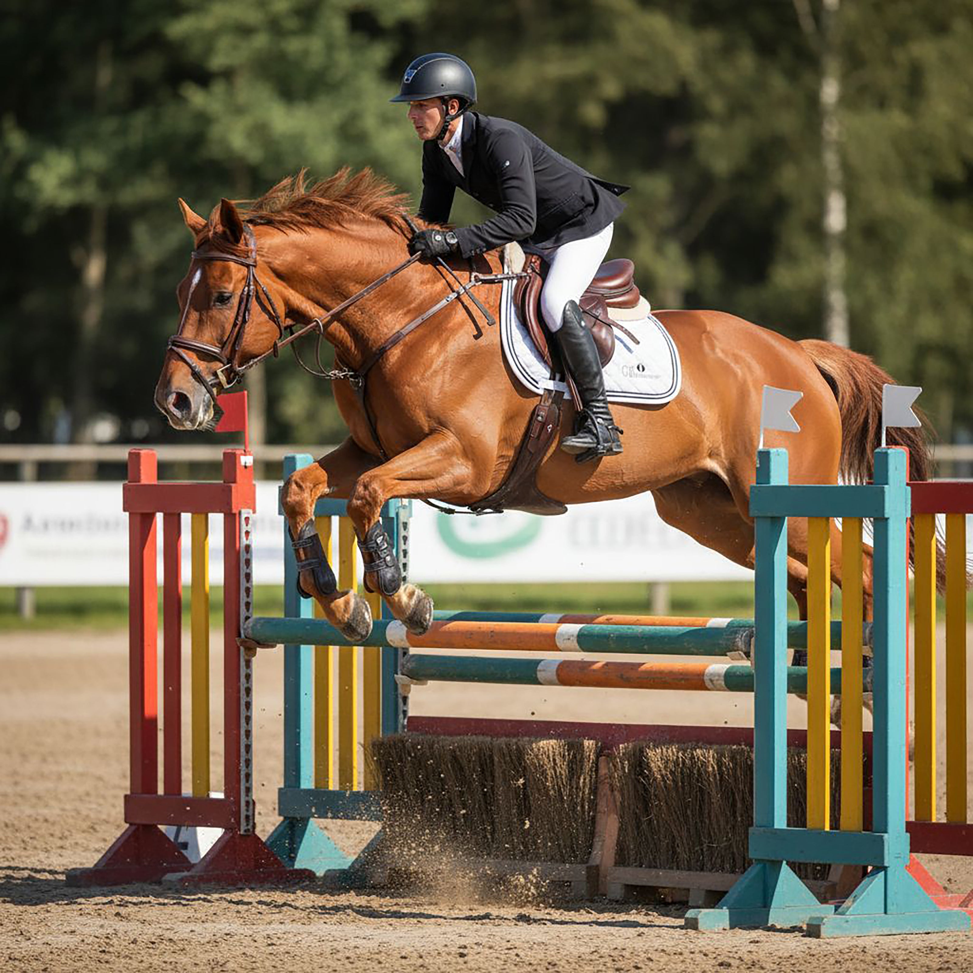 SORRENTO Jumping Saddle pad White w Black/ Grey
