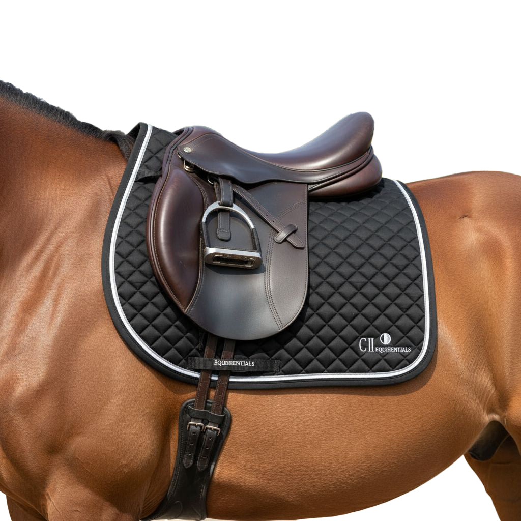 SORRENTO Jumping Saddle pad Black (Jet Black)
