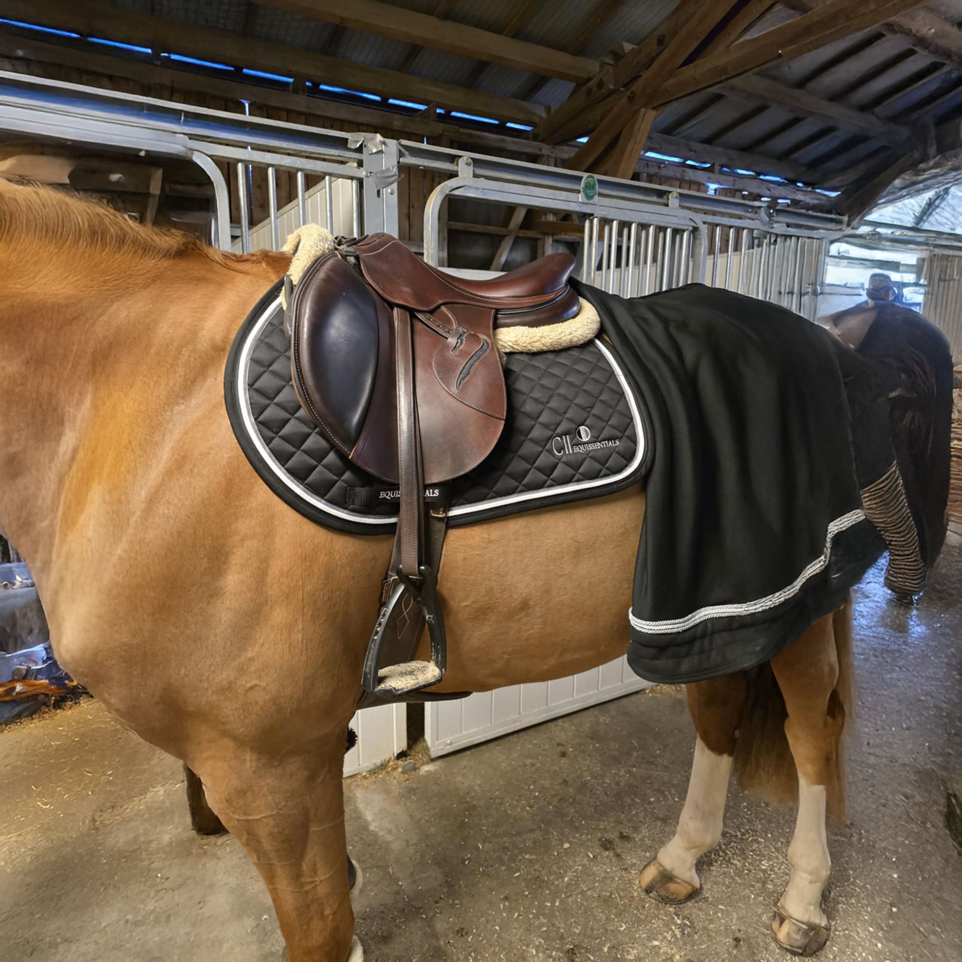 SORRENTO Jumping Saddle pad Black (Jet Black)