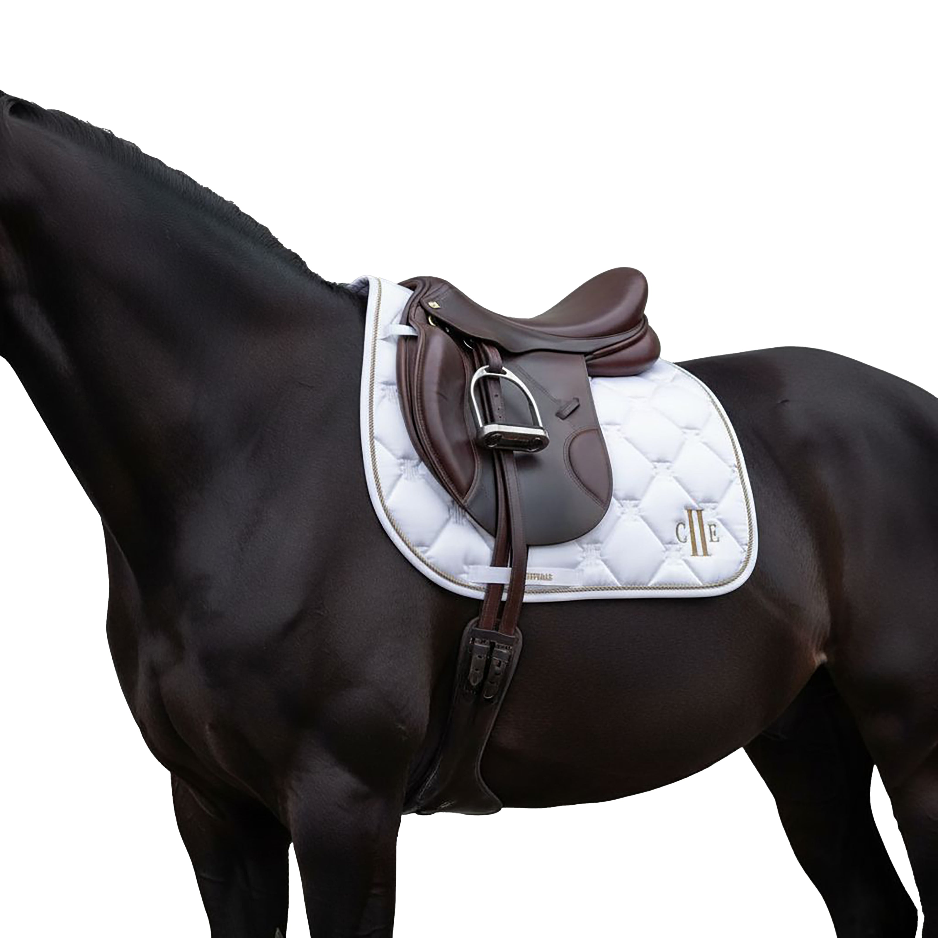 SIMI VALLEY Jumping Satin Saddlepad White (Optical White)