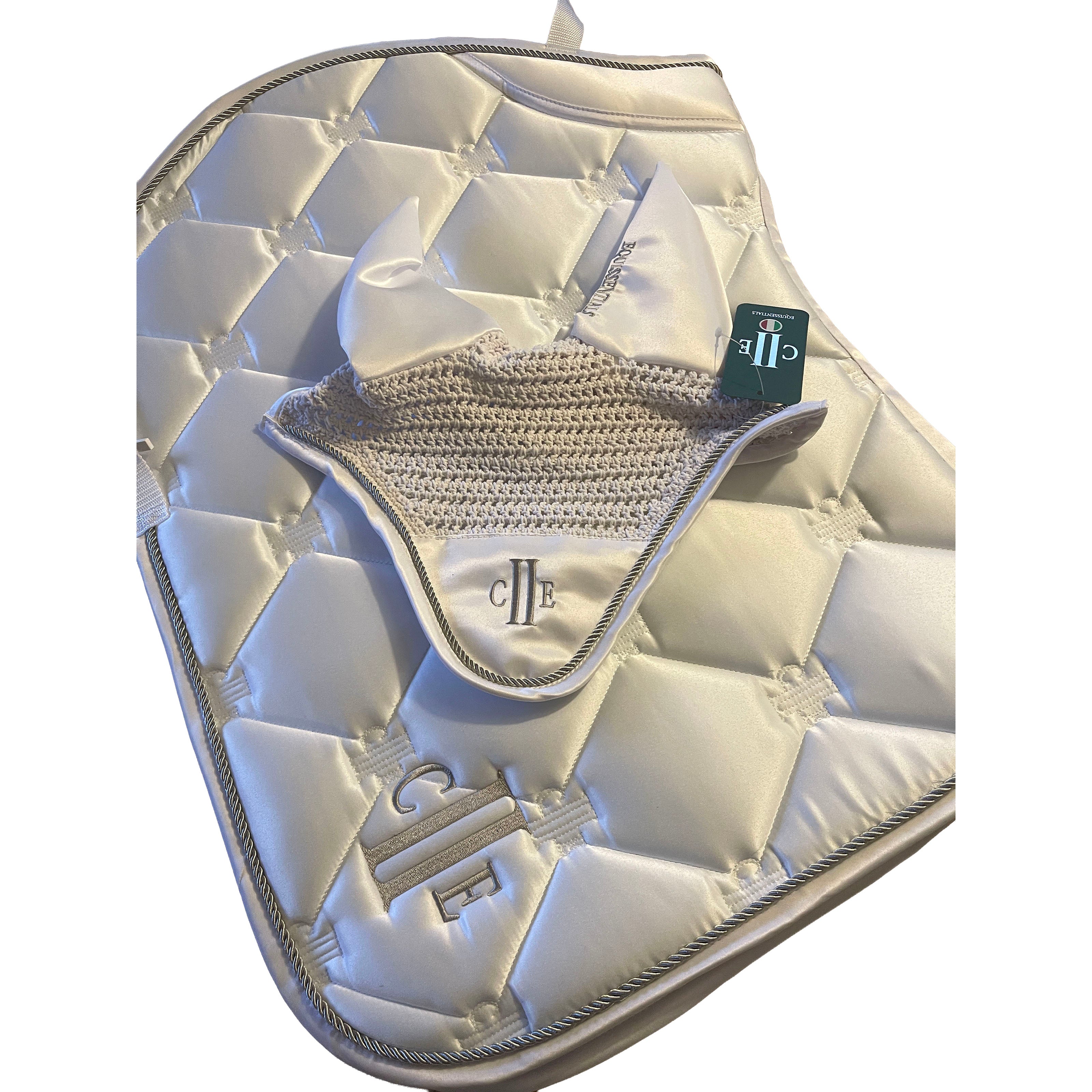 SIMI VALLEY Jumping Satin Saddlepad White (Optical White)