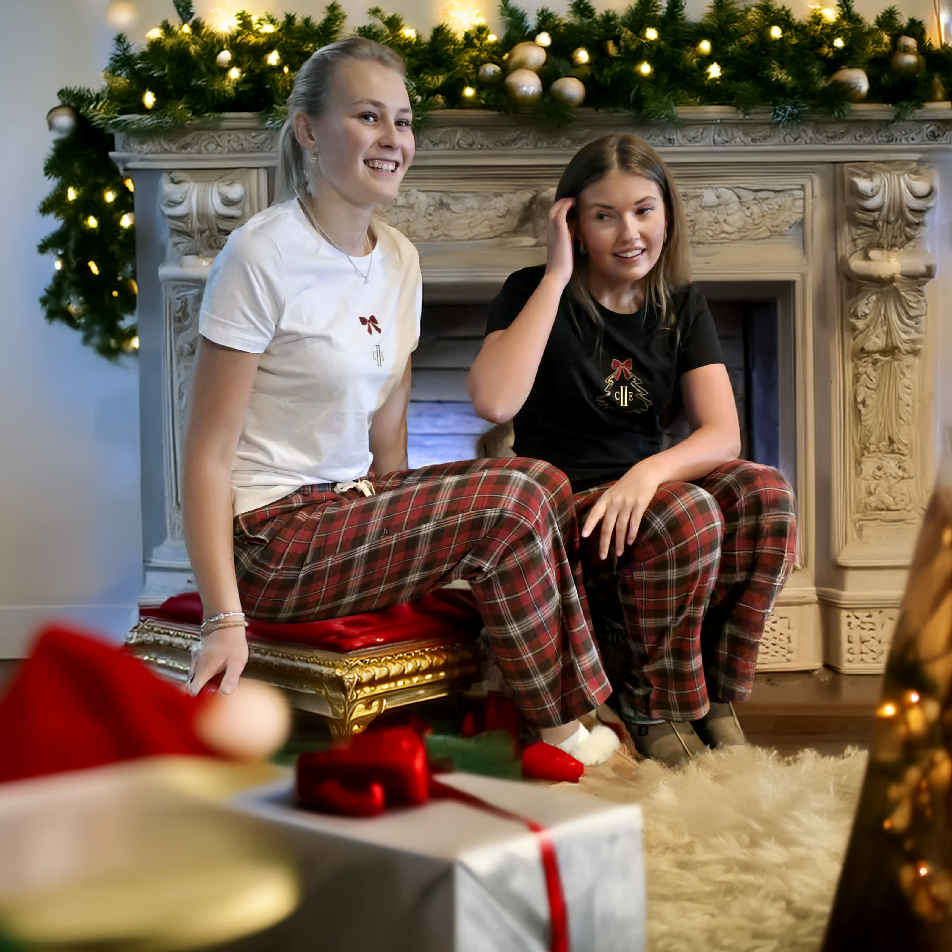 ALBERGO Ladies T-Shirt W embrodery White (Optical White)