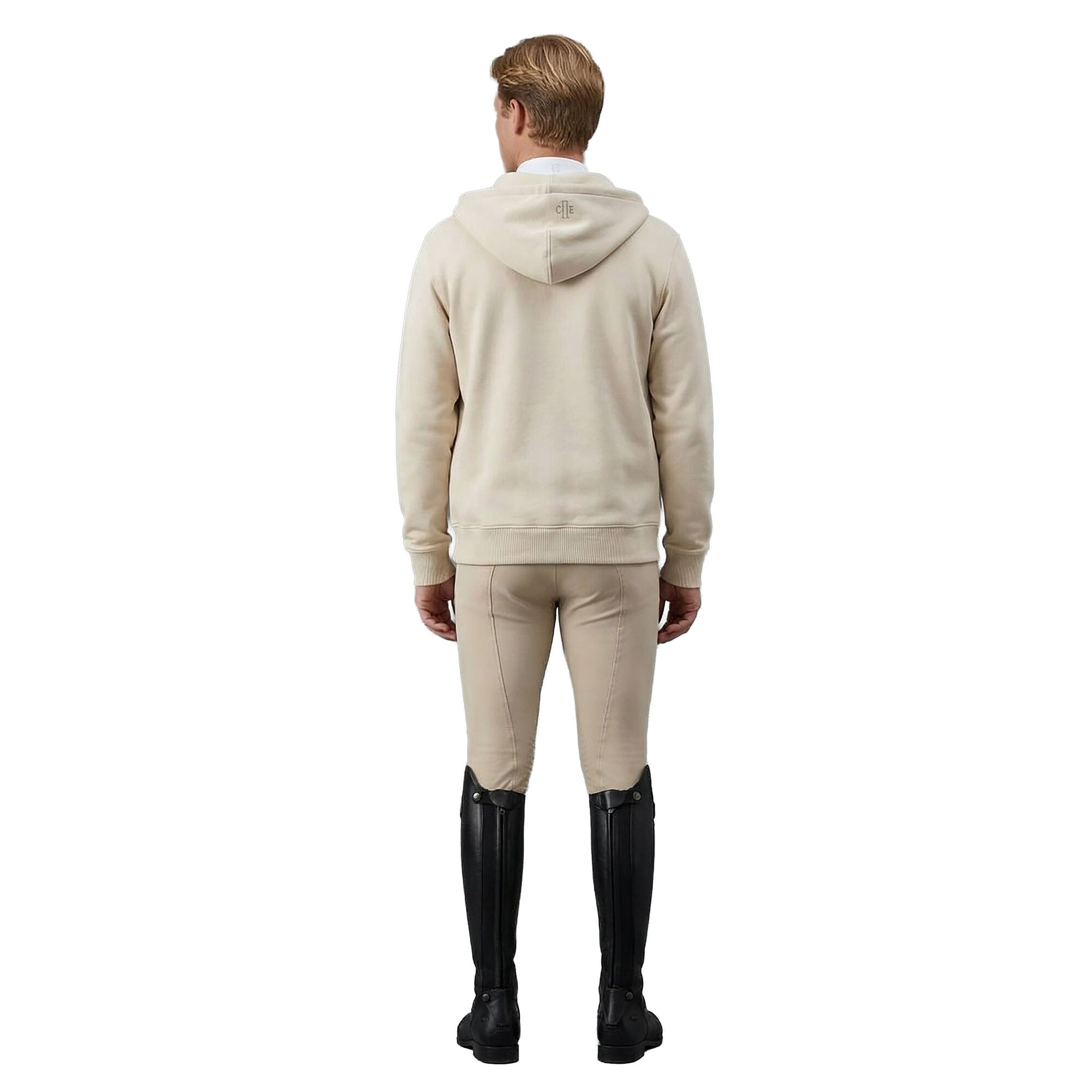 LEICHESTER Unisex Sweat Jacket Sandshell (Beige)