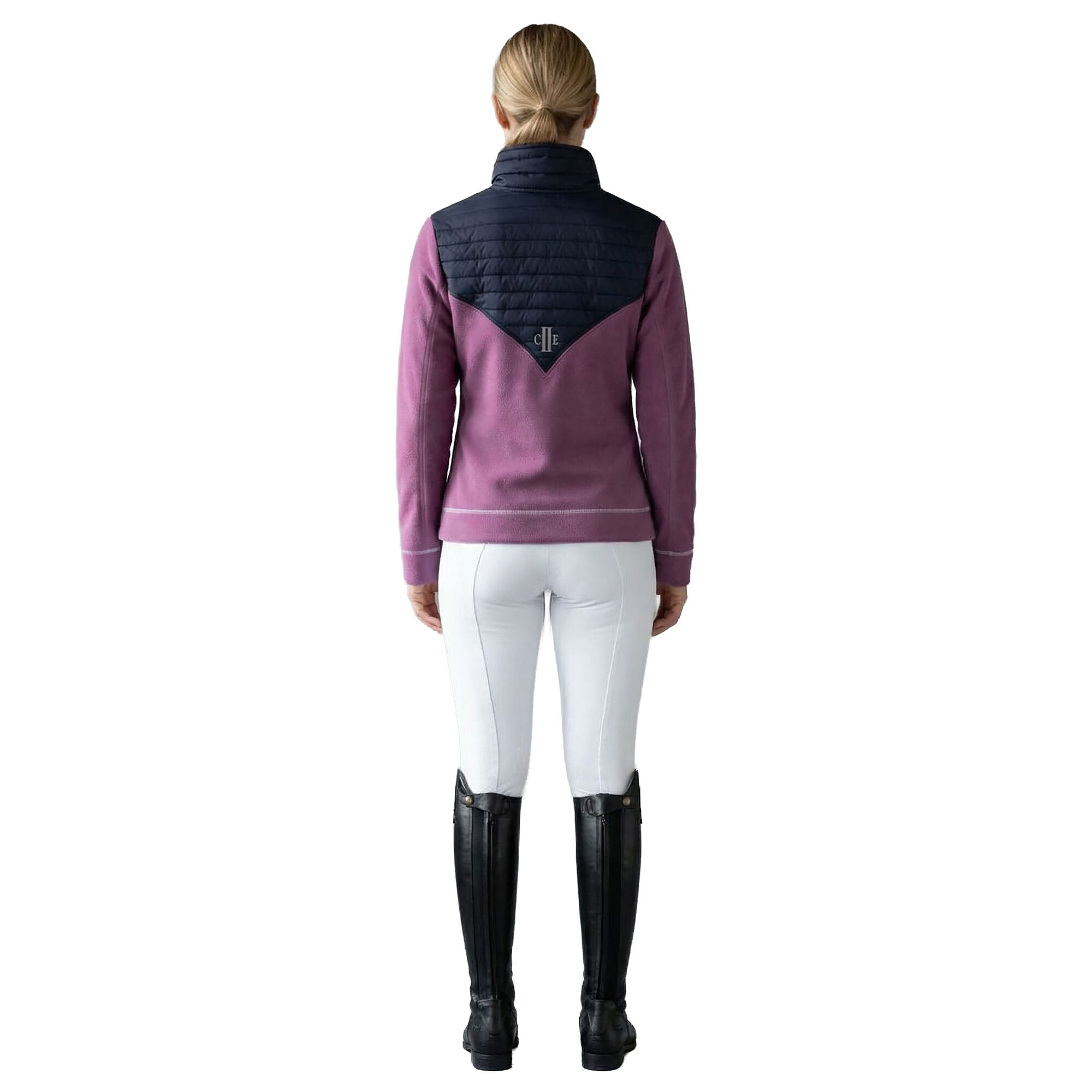 VICTORIA Ladies Coral Fleece Jacket Spring Crocus (Pink)