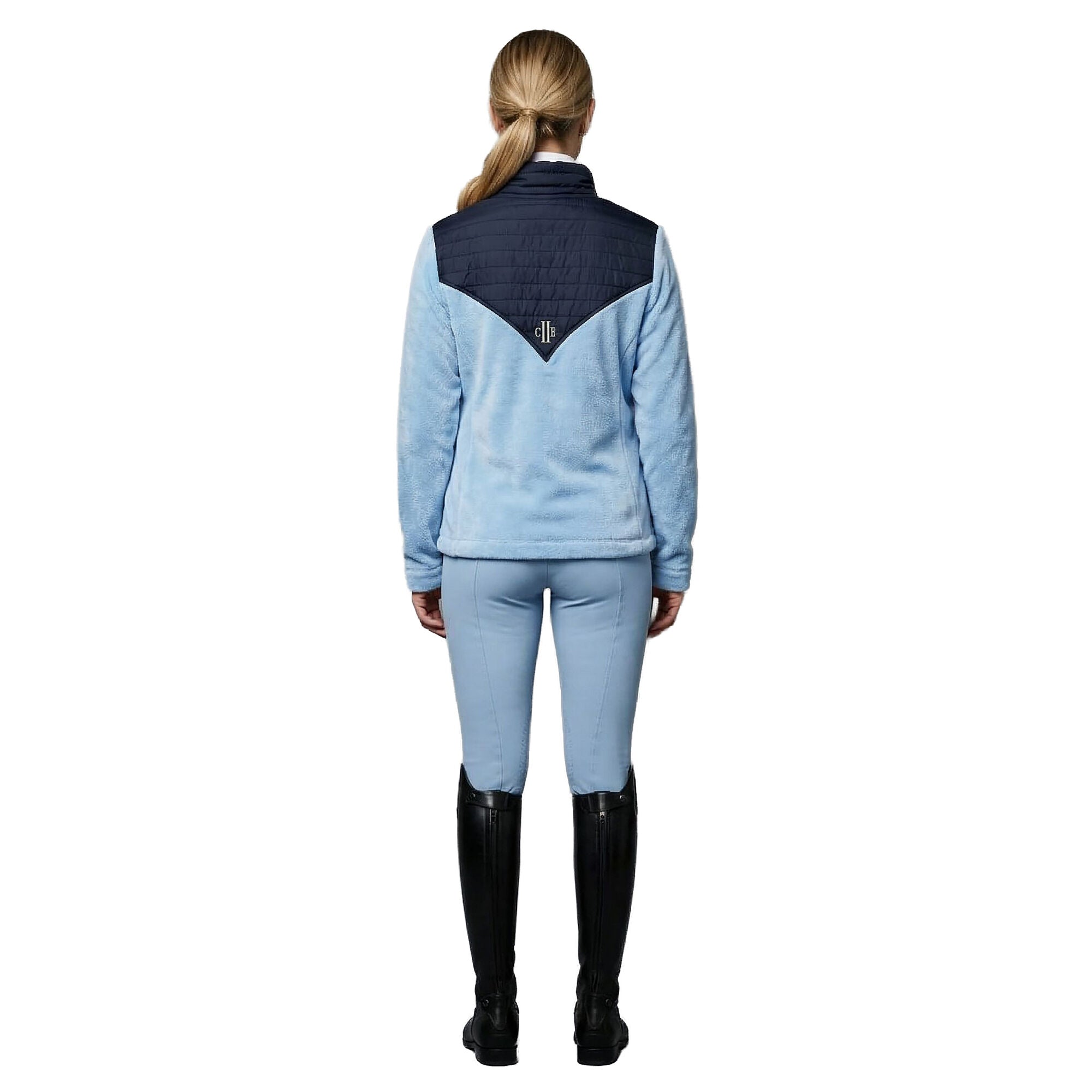 VICTORIA Ladies Coral Fleece Jacket Placid Blue(Lt Blue)