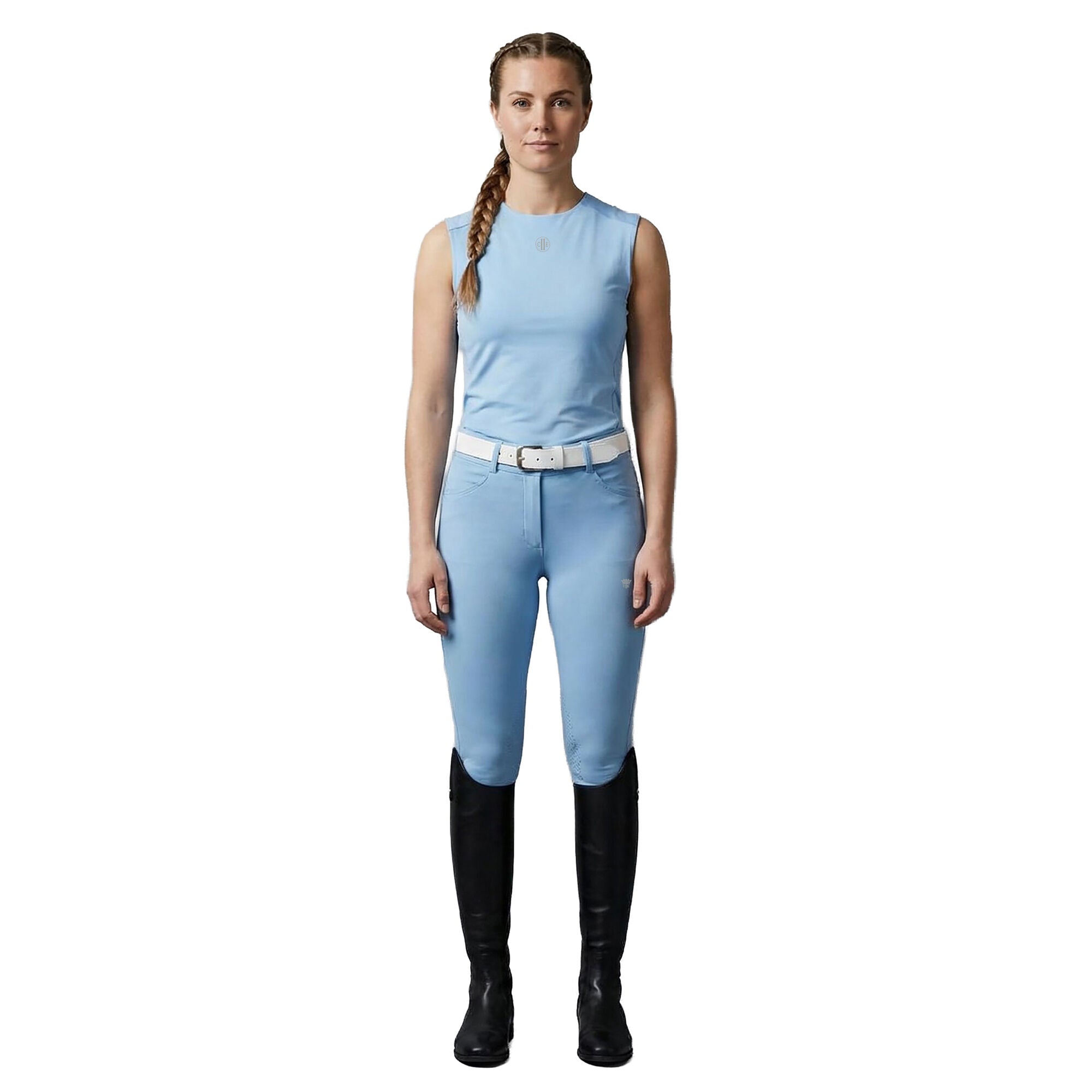 KEW GARDEN Ladies Singlet Placid Blue(Lt Blue)