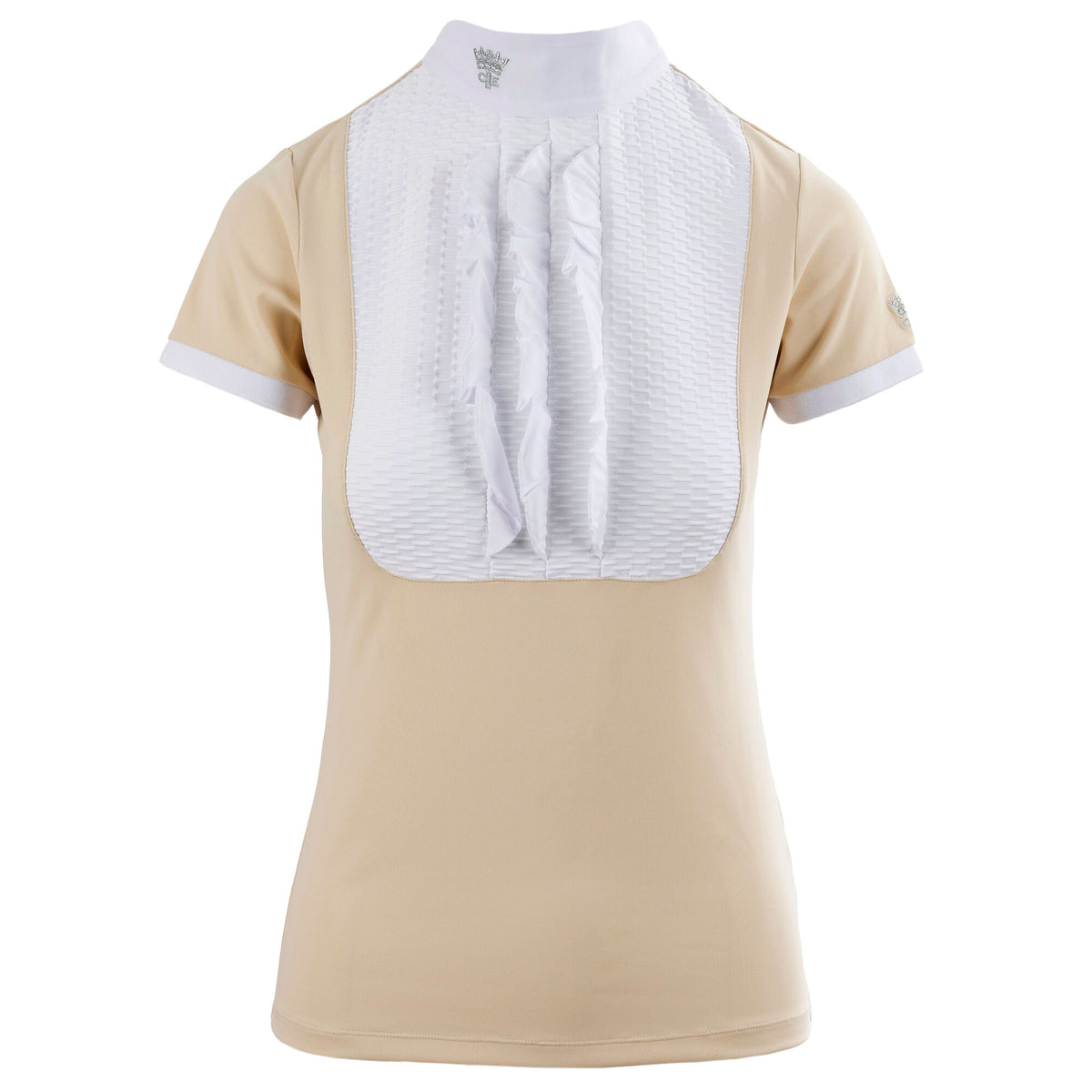 HOLBORN Ladies Showshirt SS w Shirtbreast Sandshell (Beige)