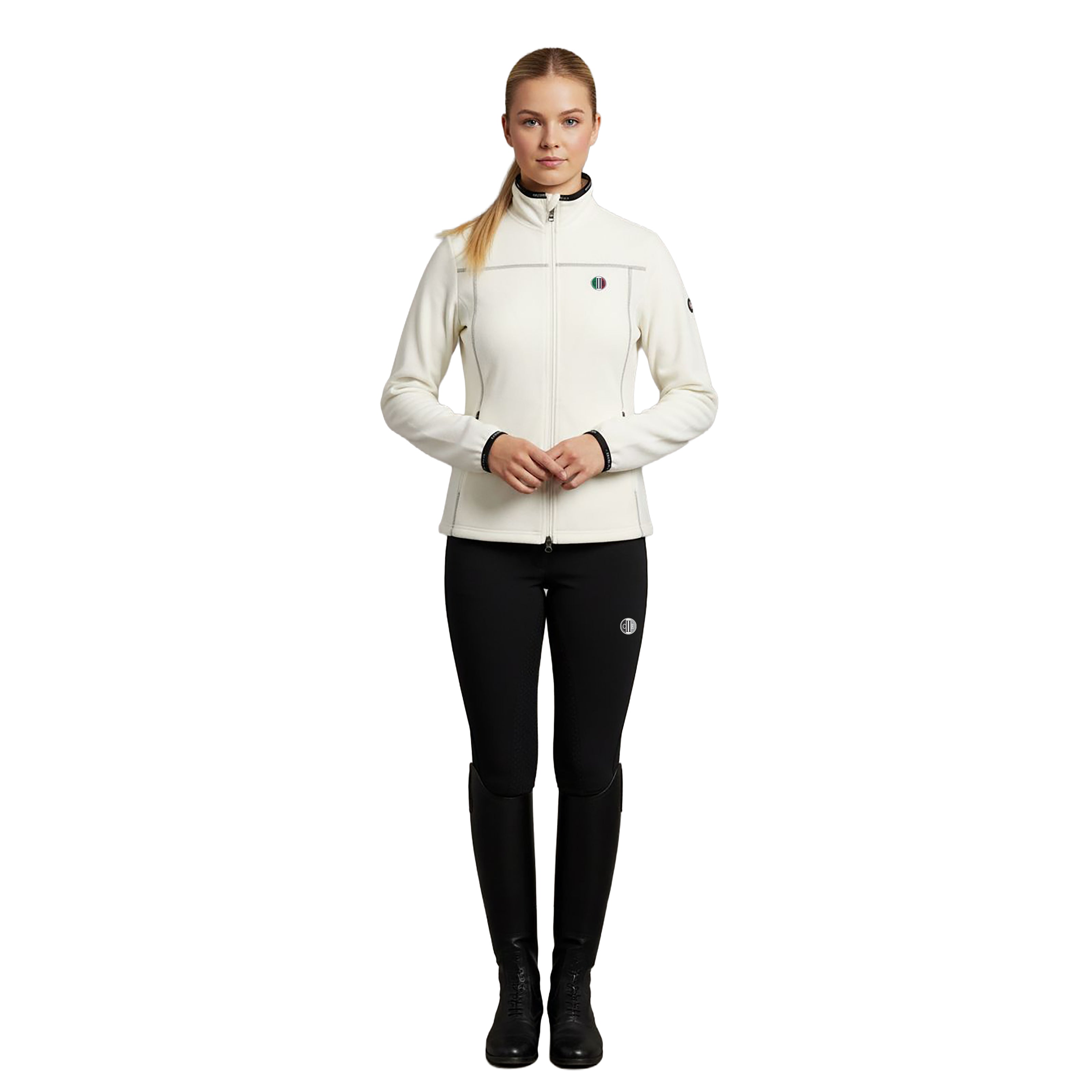 CAPISTRANO Microfleece jacket Offwhite (Snow White)