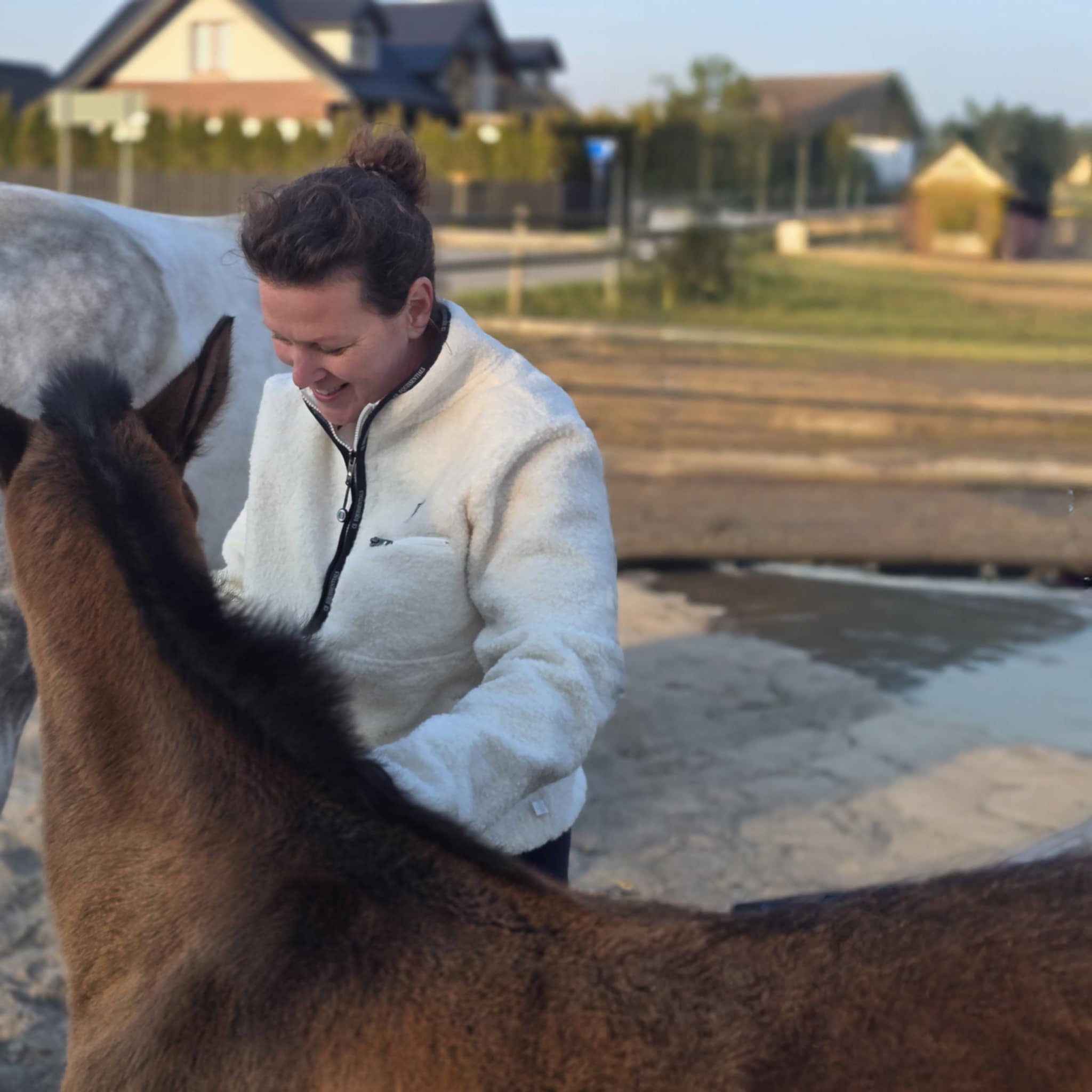 SACRAMENTO Sherpa Fleece Pullover Offwhite (Snow White)