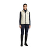 ELK GROVE Sherpa Fleece Vest Offwhite (Snow White)