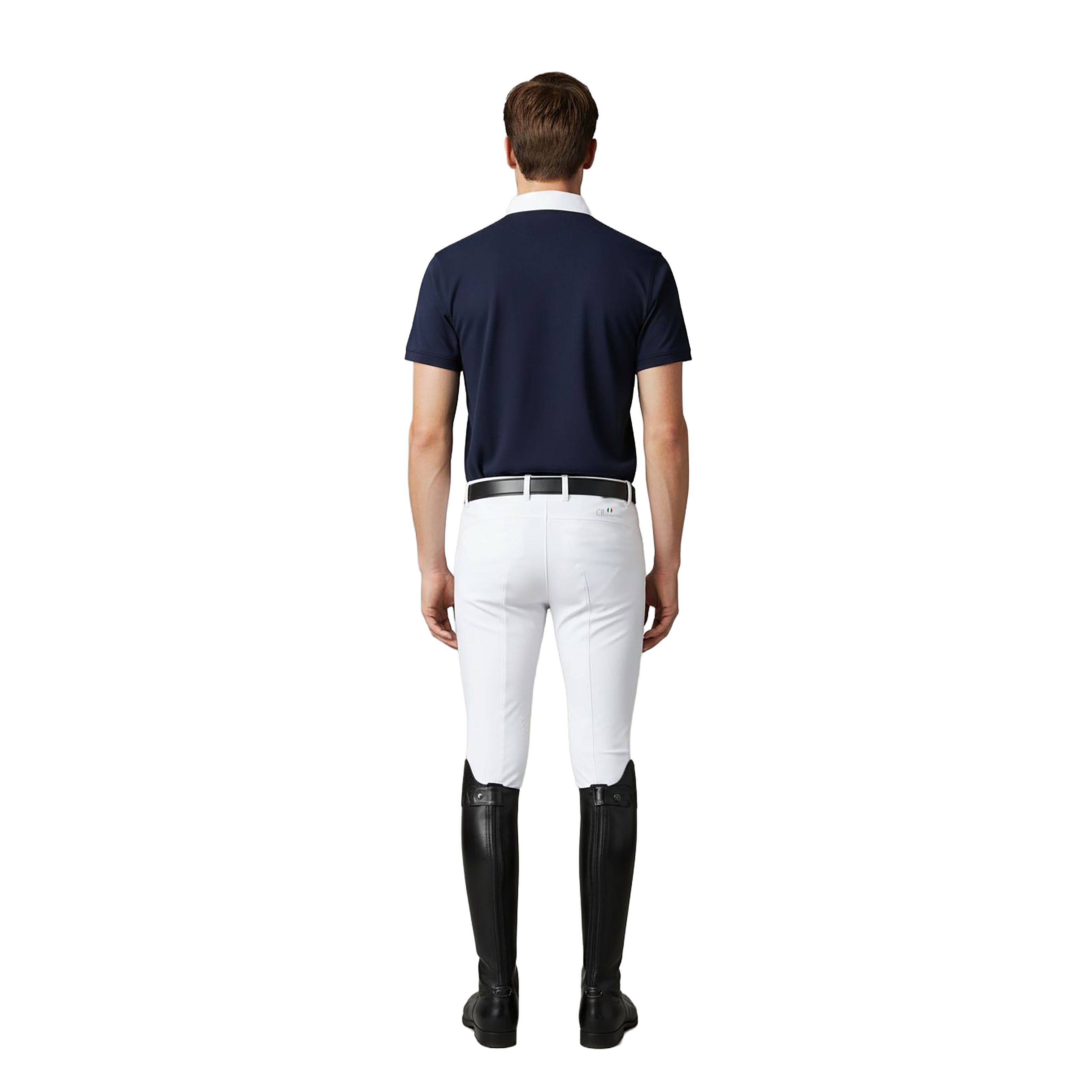 BARSTOW Mens BD Showshirt SS Navy (Black Iris)