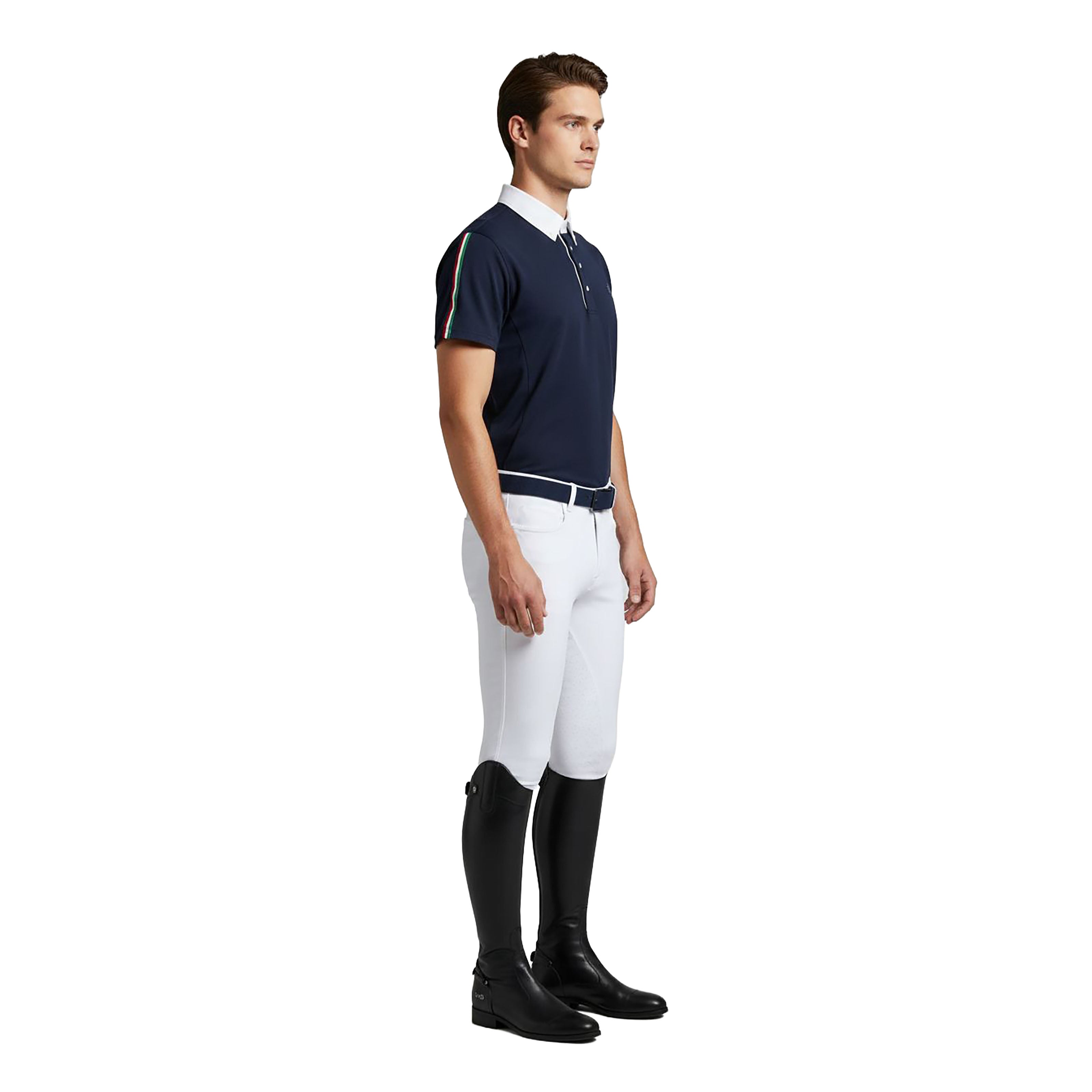 BARSTOW Mens BD Showshirt SS Navy (Black Iris)