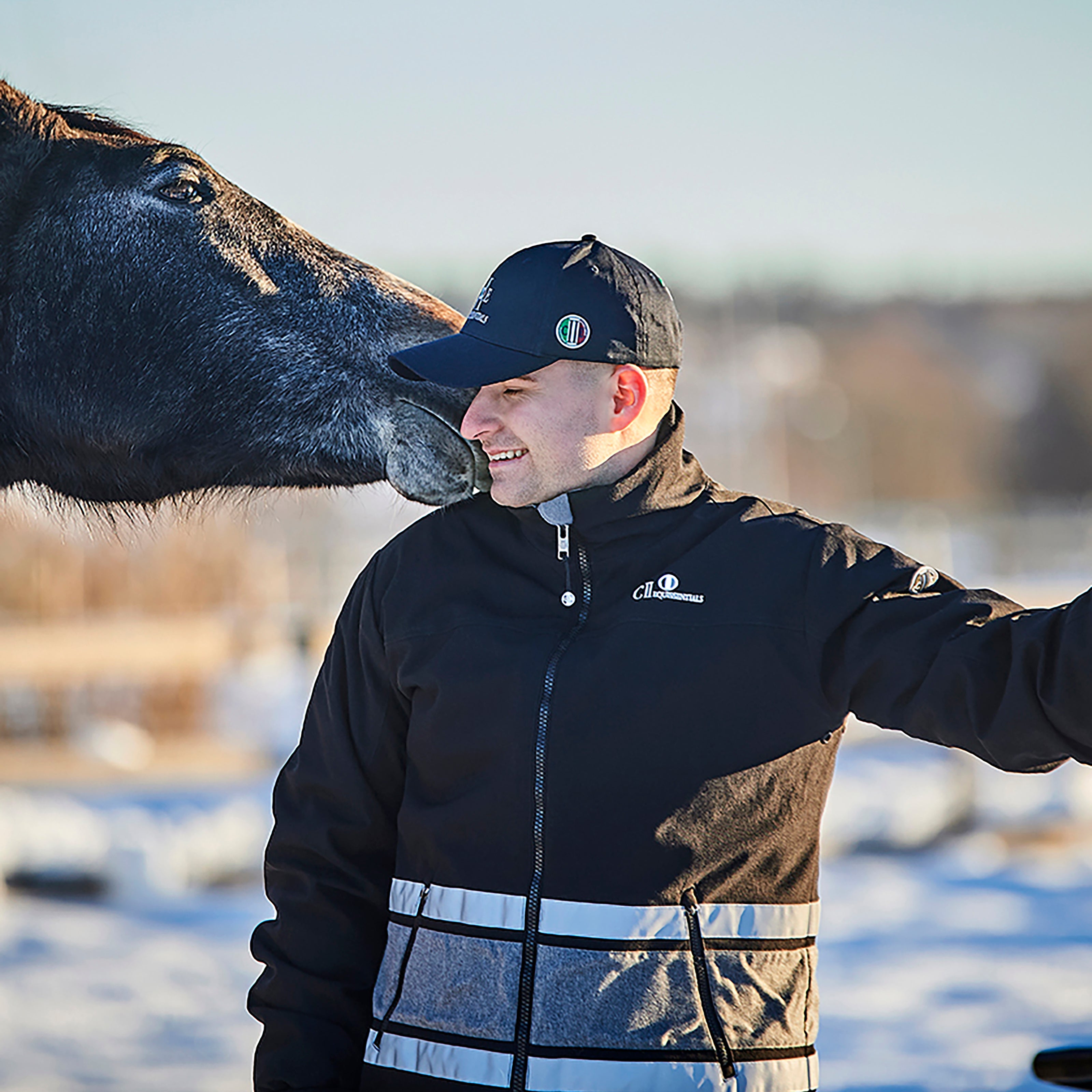 ALLENSWORTH Grooms Stable Jacket Black (Jet Black)