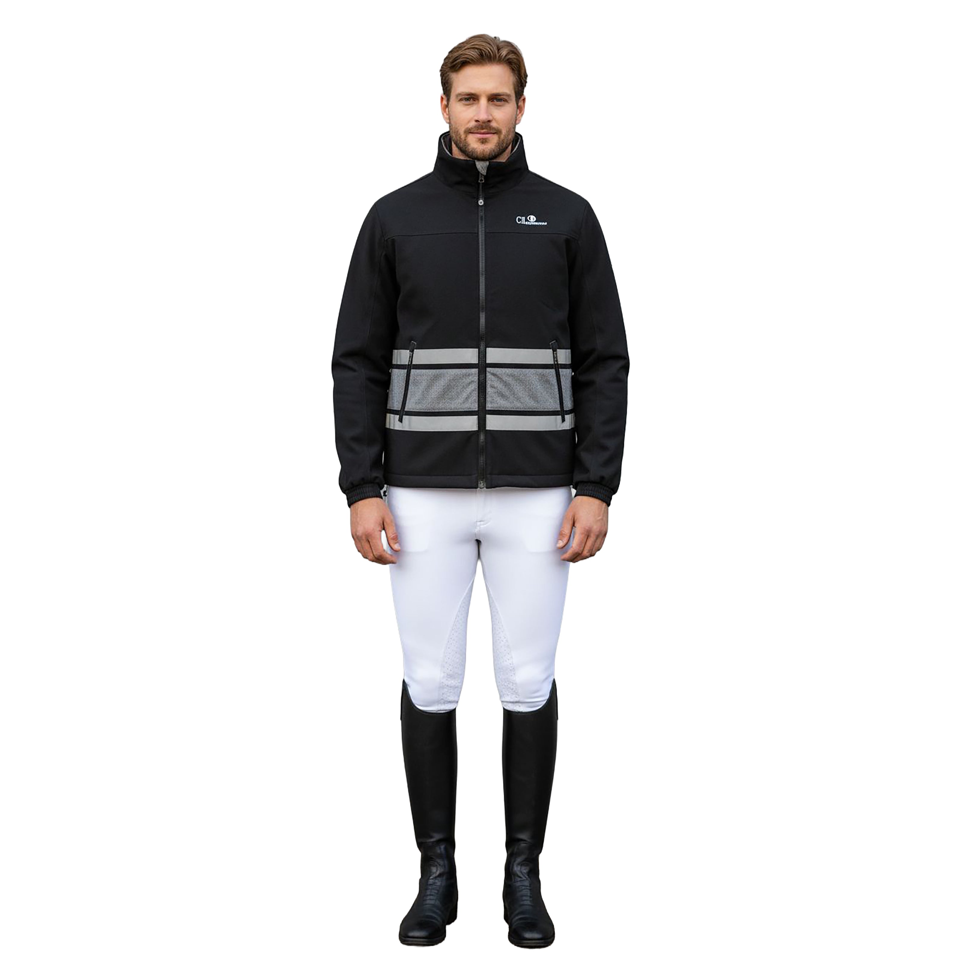 ALLENSWORTH Grooms Stable Jacket Black (Jet Black)