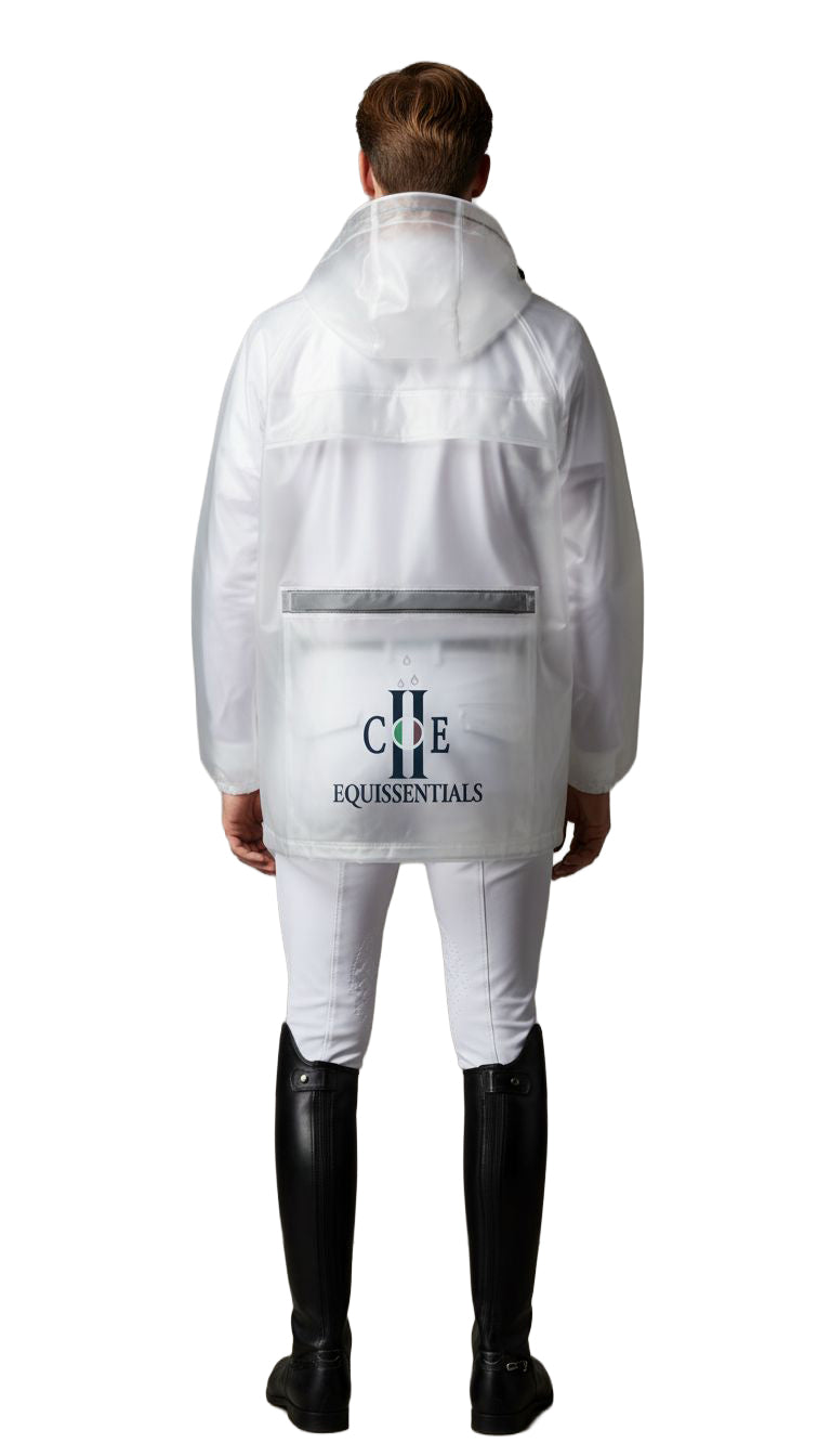 CORCORAN Transparent Rain Anorak Transparent