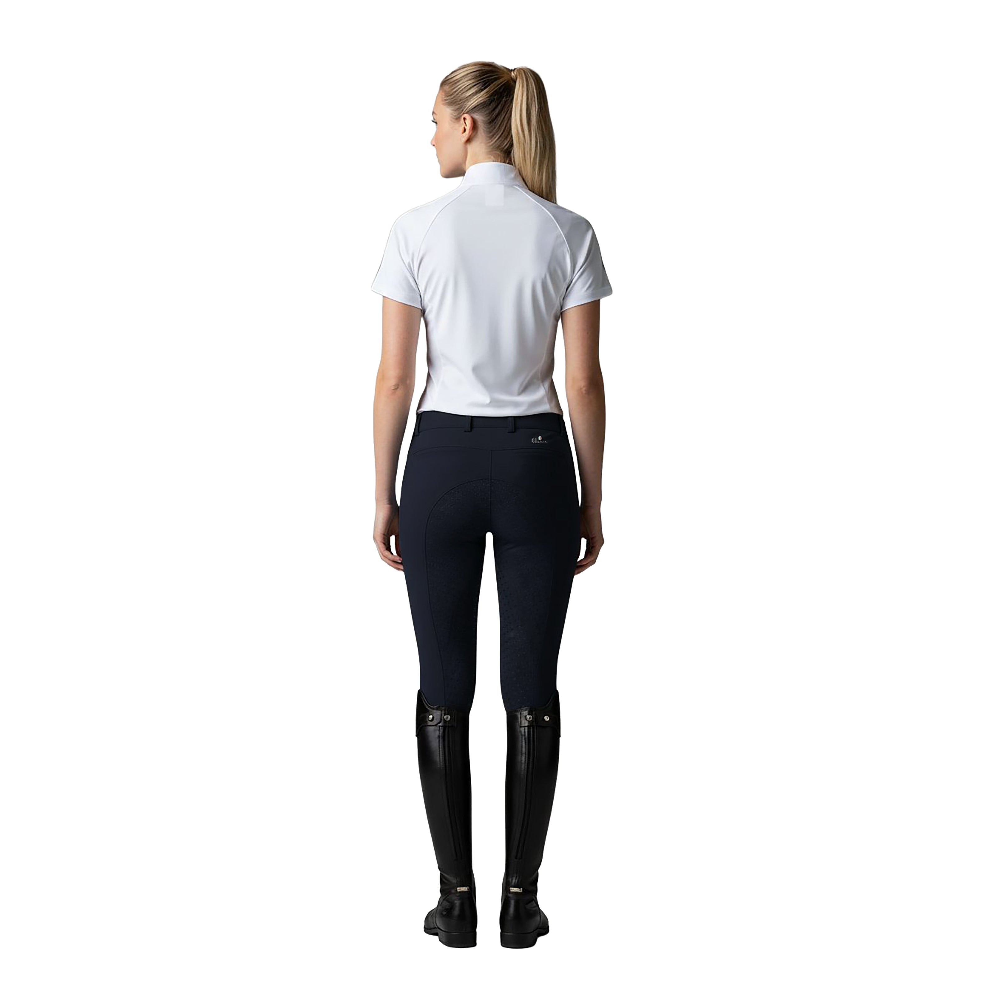 FRESNO COLOR Ladies Fullgrip Breeches Navy (Black Iris)
