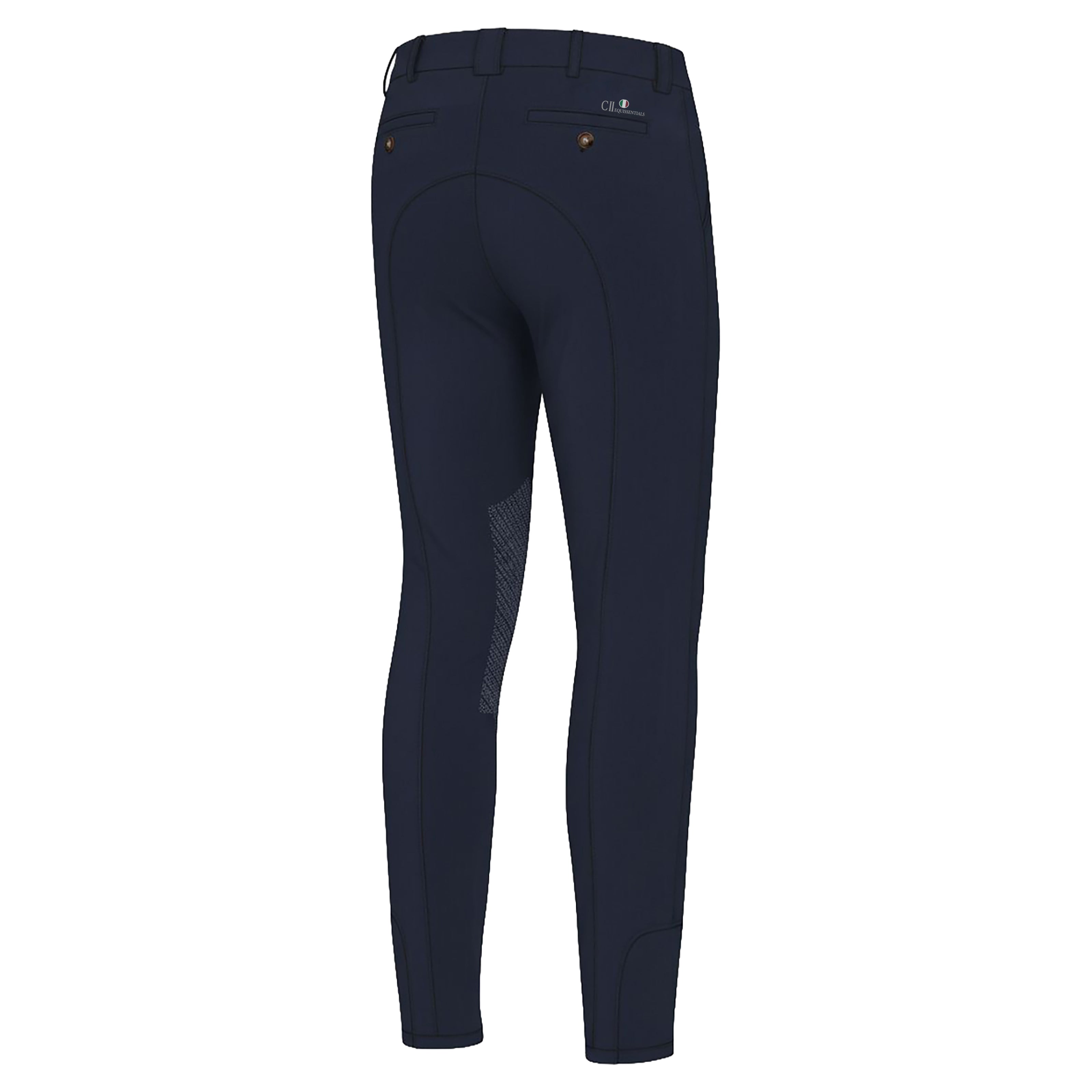 FULLERTON Mens Kneegrip Breeches Navy (Black Iris)