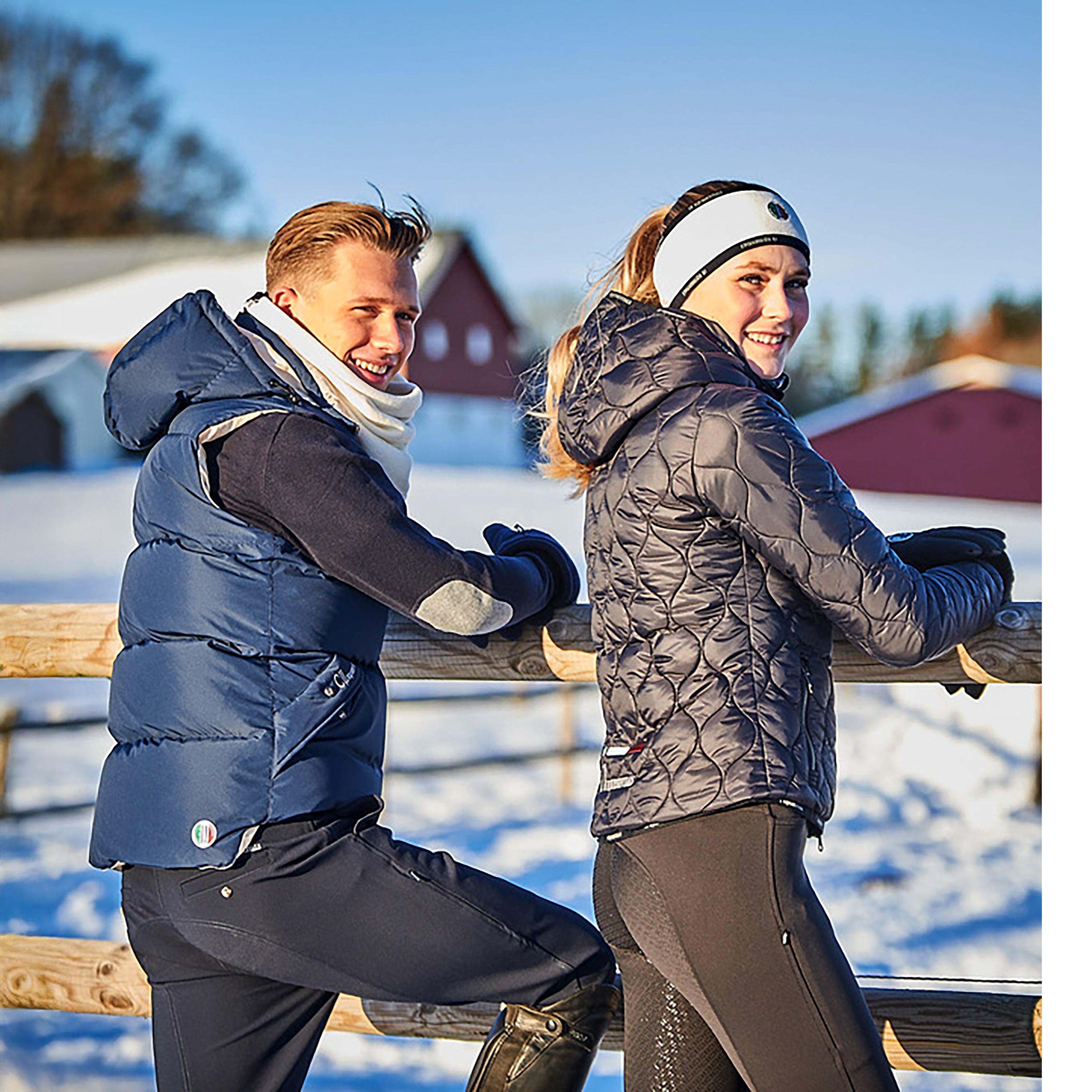 IRVINE Fleece Neck Offwhite (Snow White)