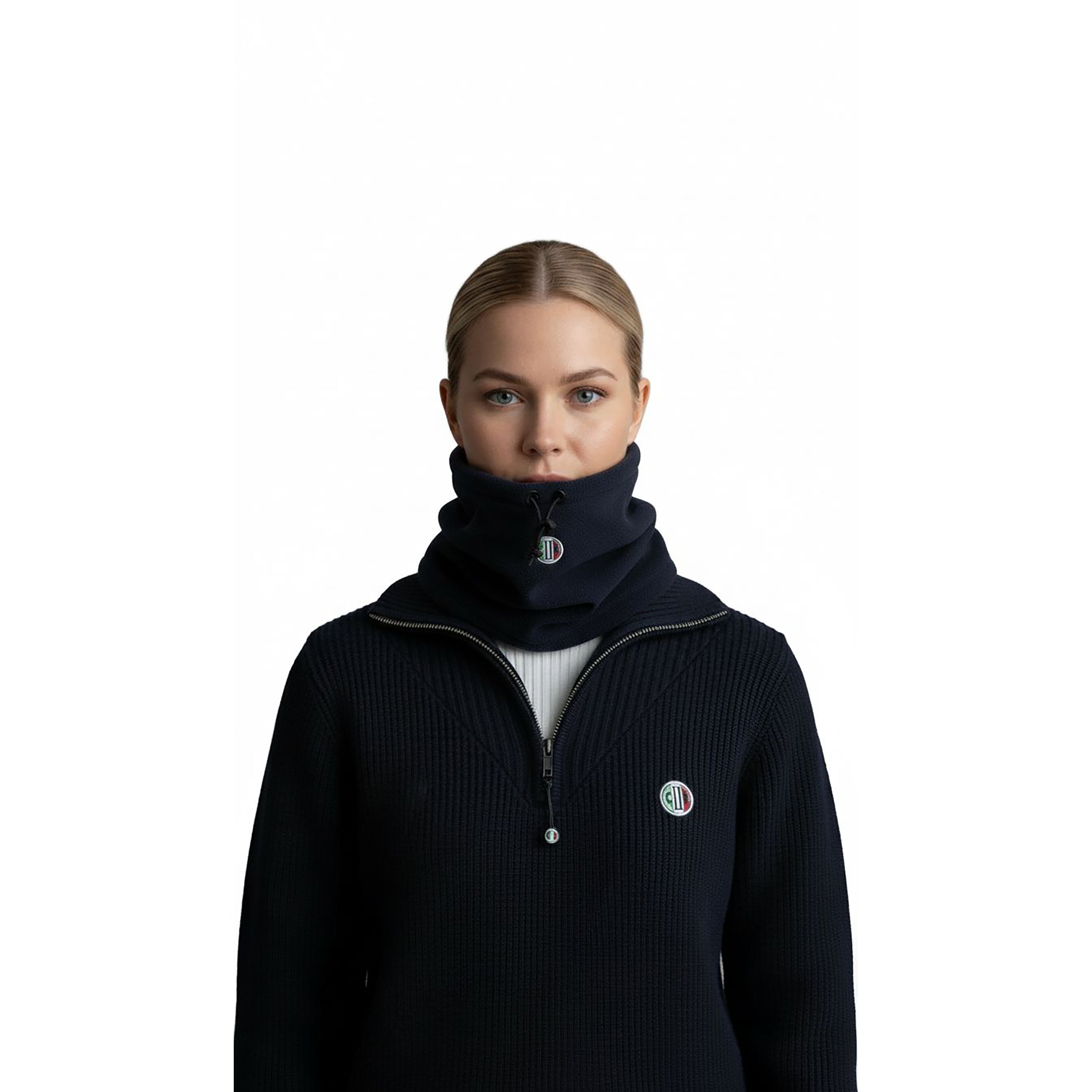 IRVINE Fleece Neck Navy (Black Iris)