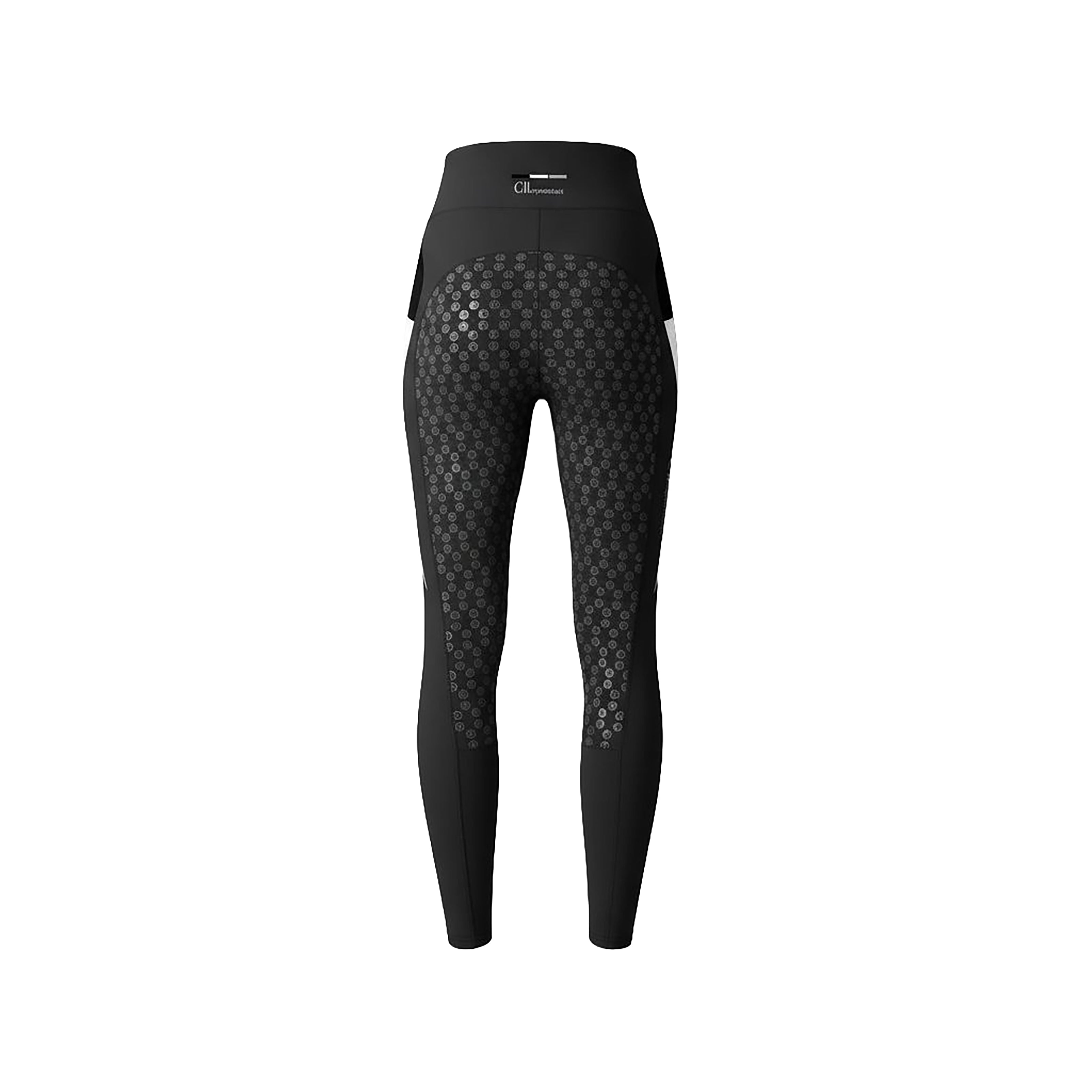 GLENDALE Ladies Fullgrip Compression Thights Black (Jet Black)
