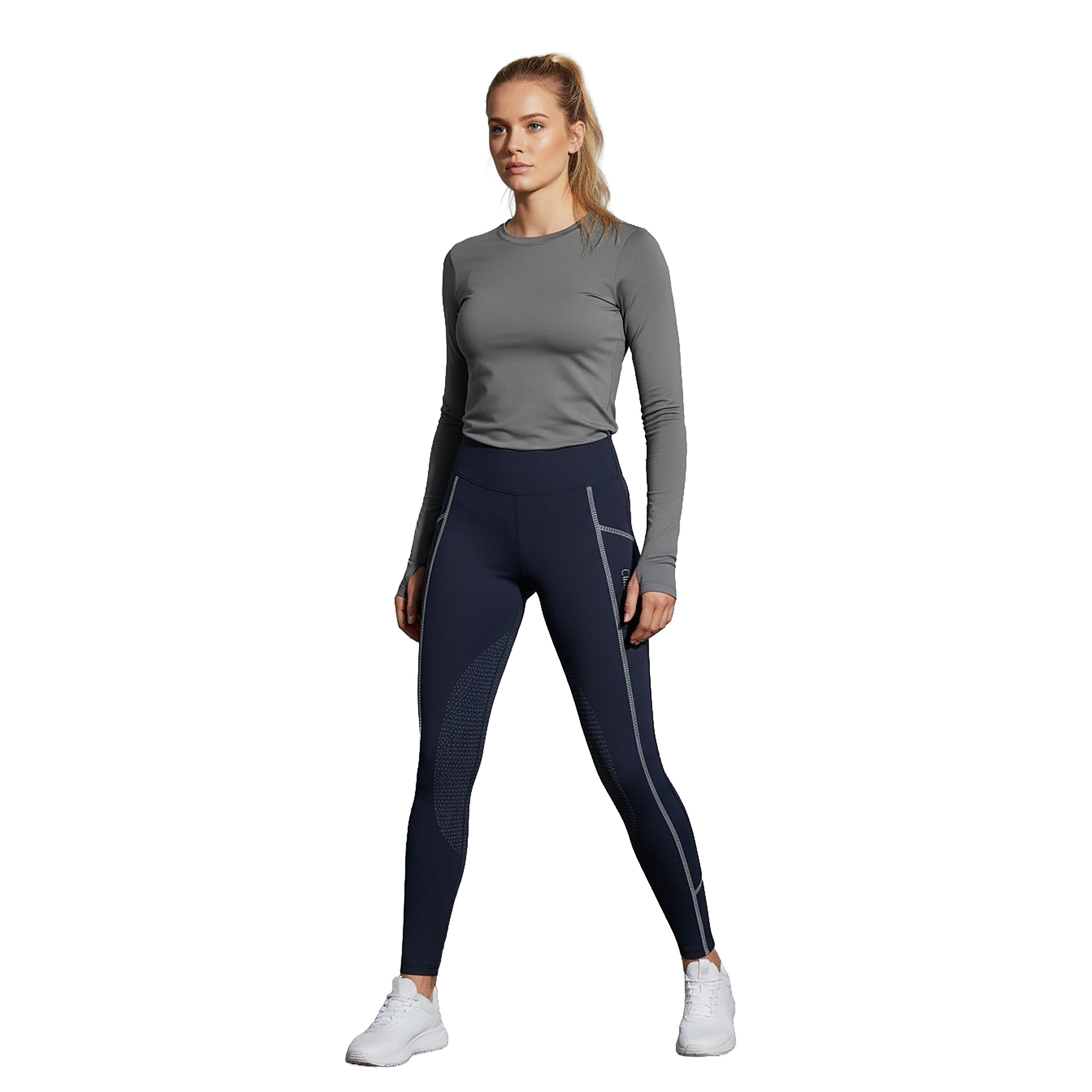 GUADALUPE Ladies Fullgrip Thights Navy (Black Iris)