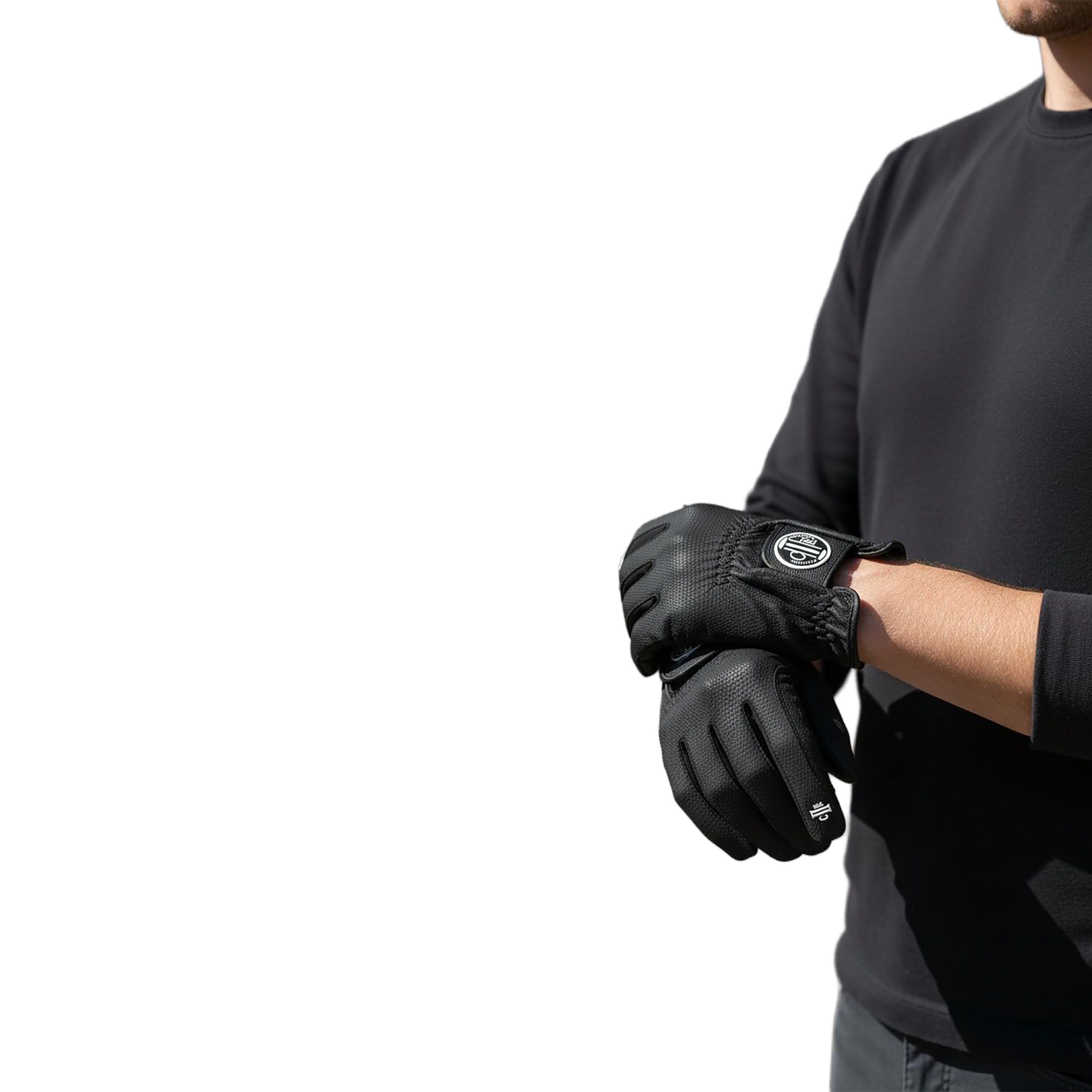 PALM SPRINGS Competition Riding Gloves Black (Jet Black)