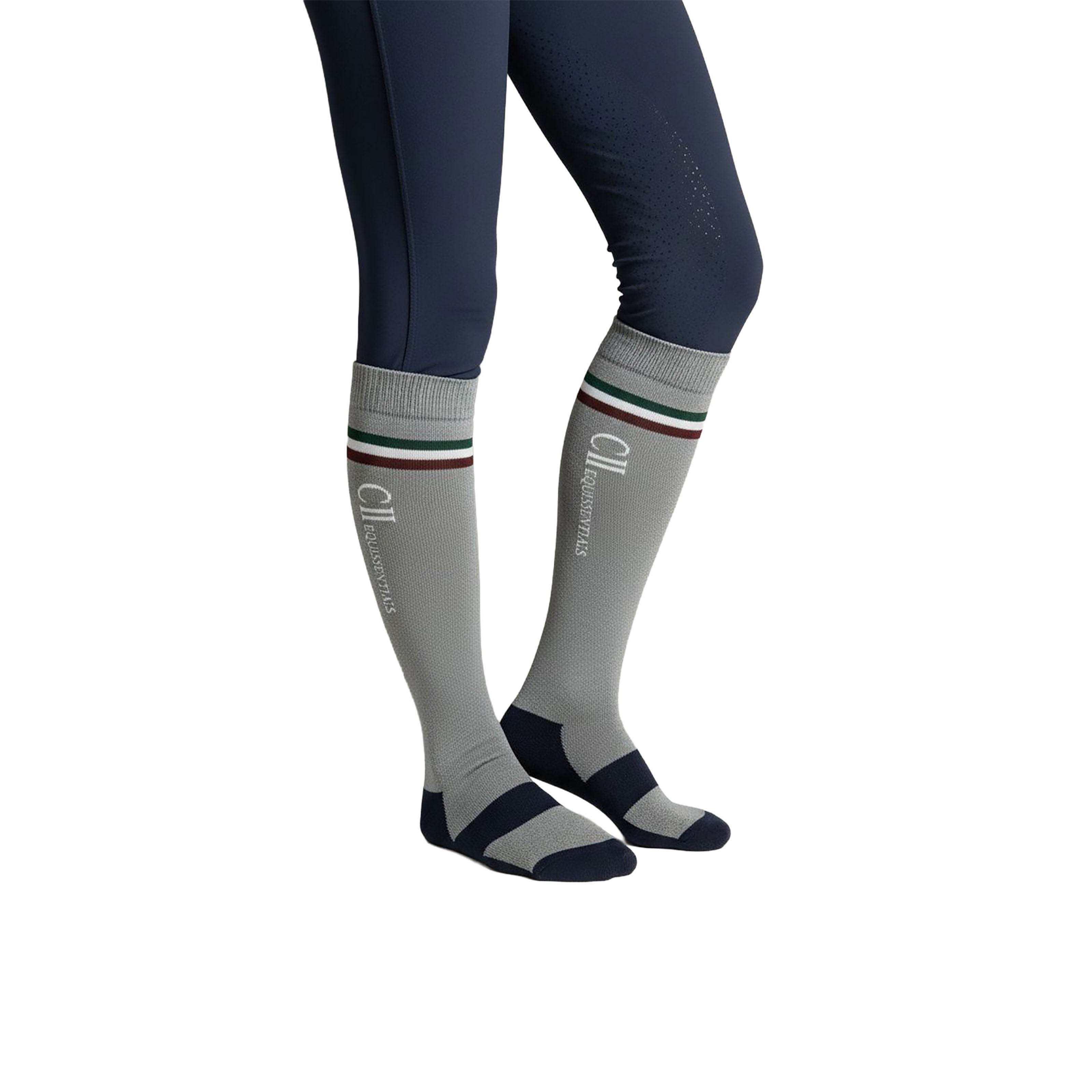 ROSEVILLE Woolmix Showsock Grey Melange